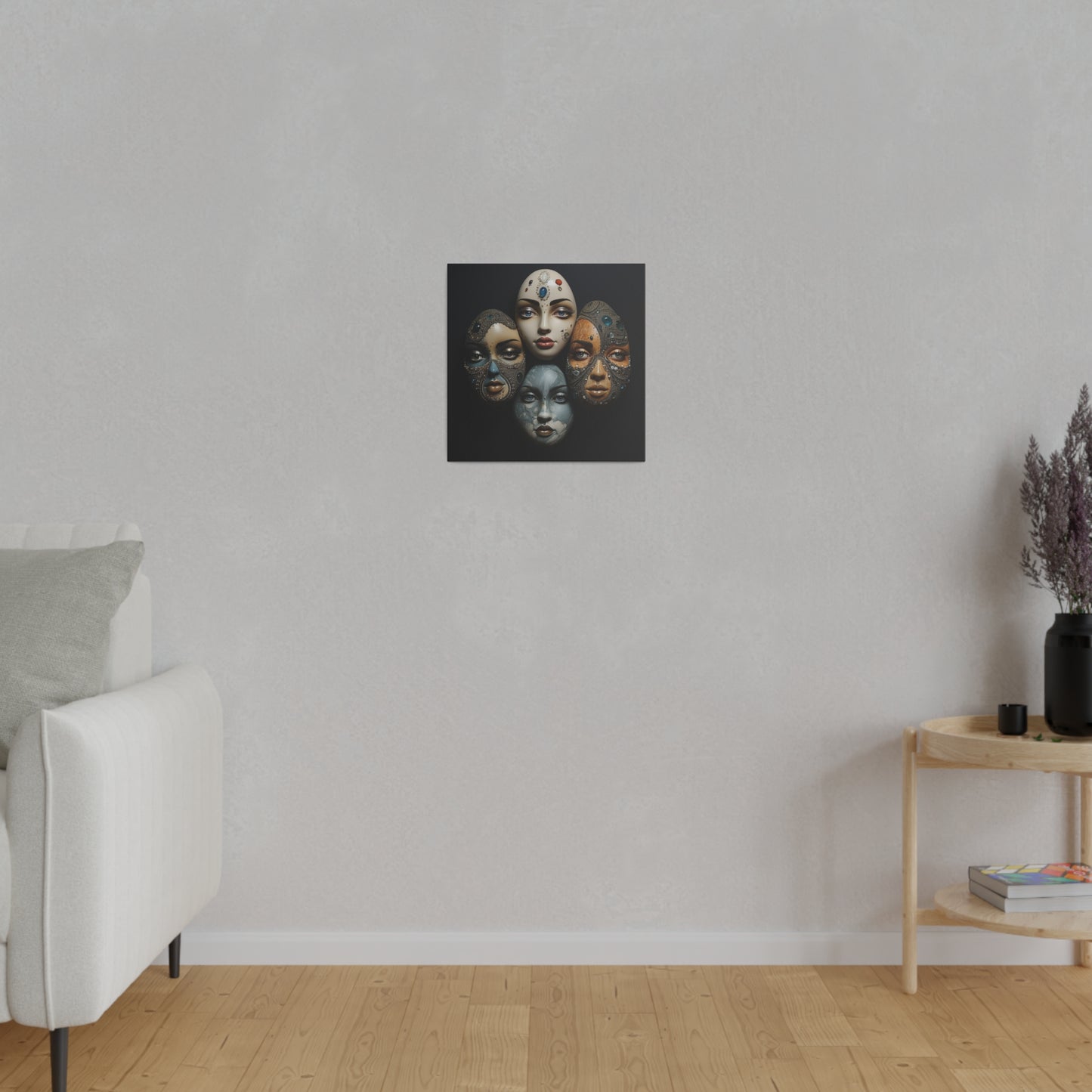 Four Face Matte Canvas