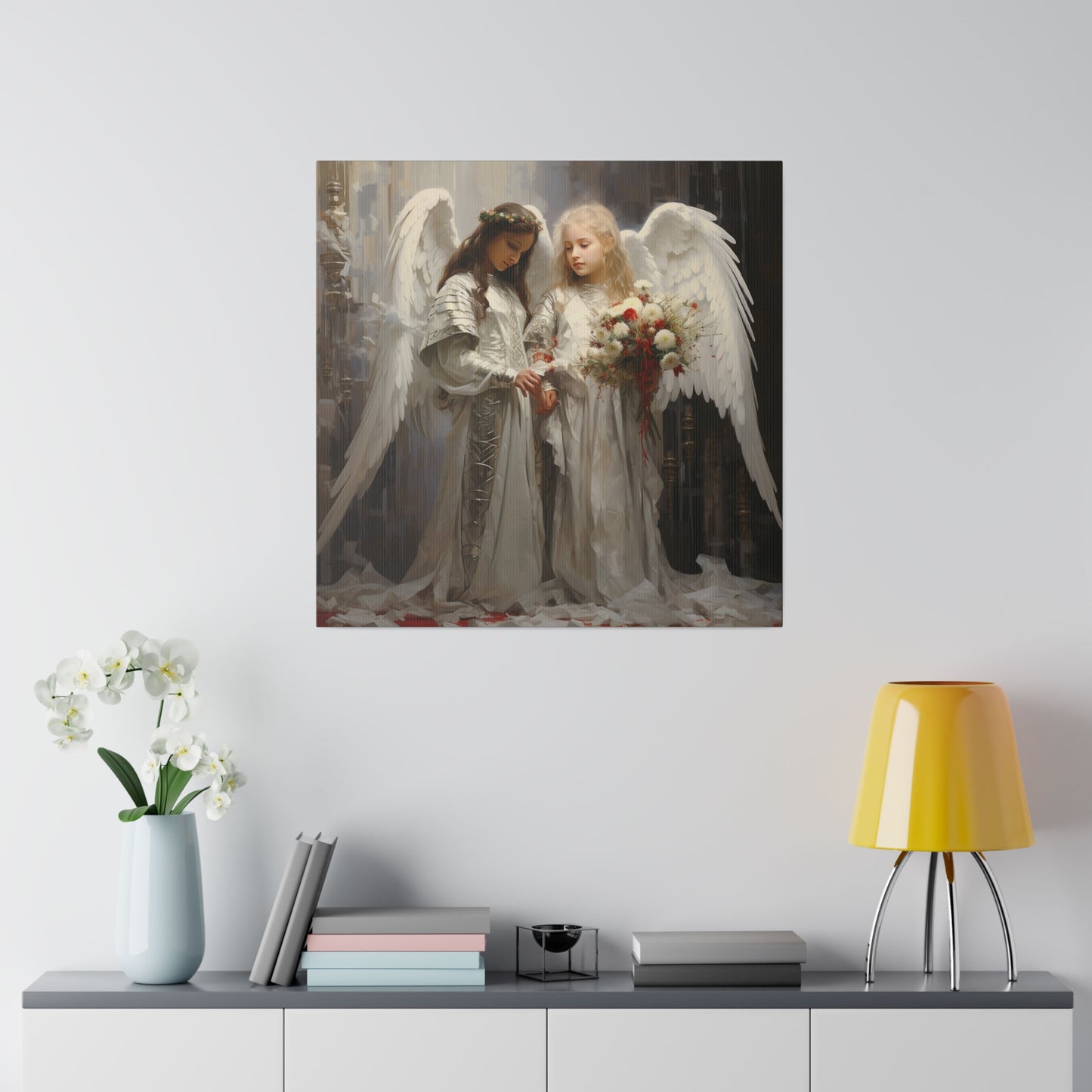 Angels Matte Canvas