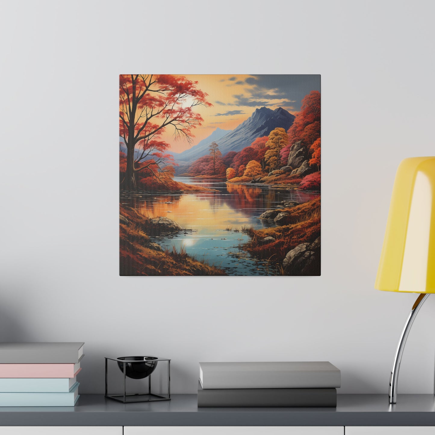 Forest Landscape Matte Canvas