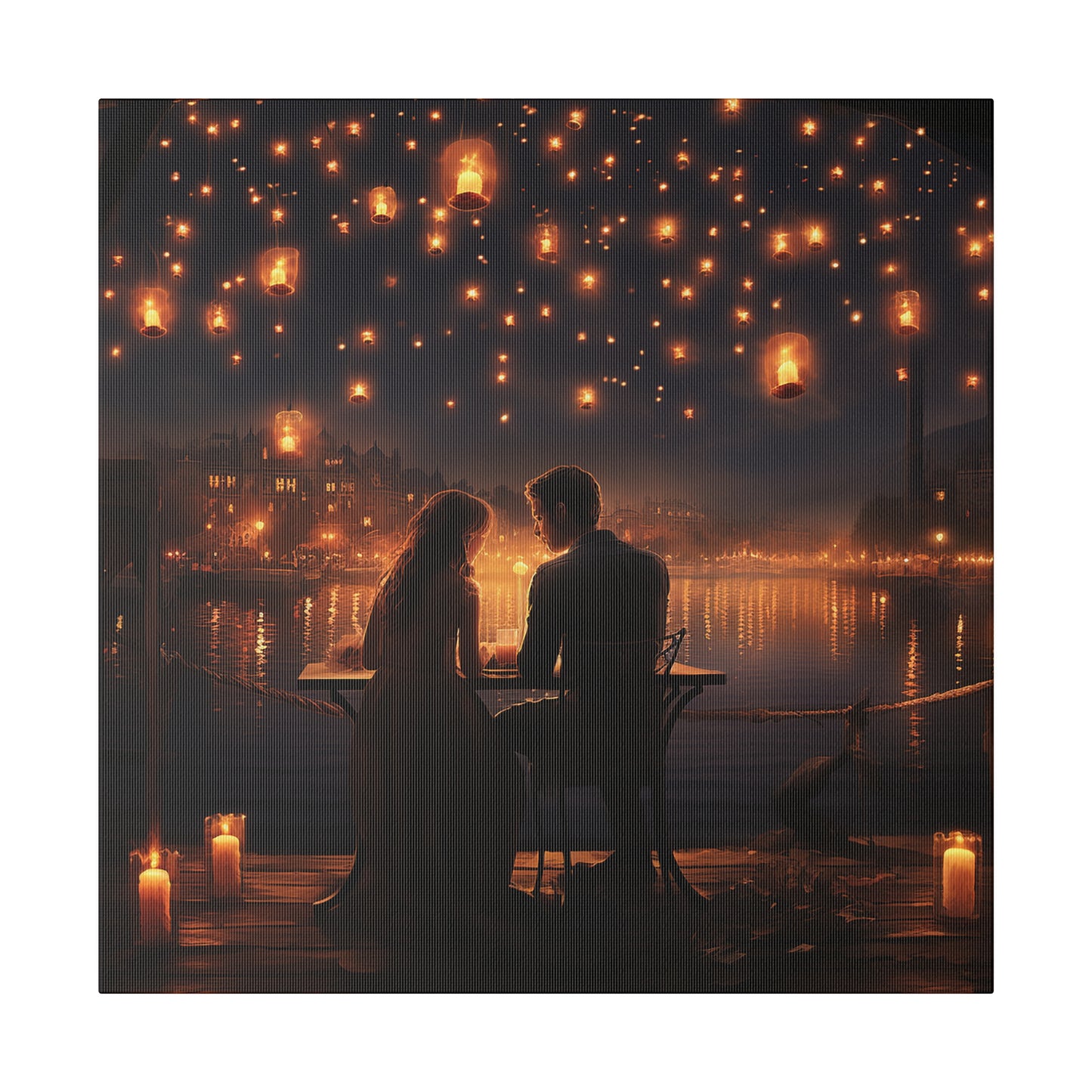 Romantic Night Matte Canvas