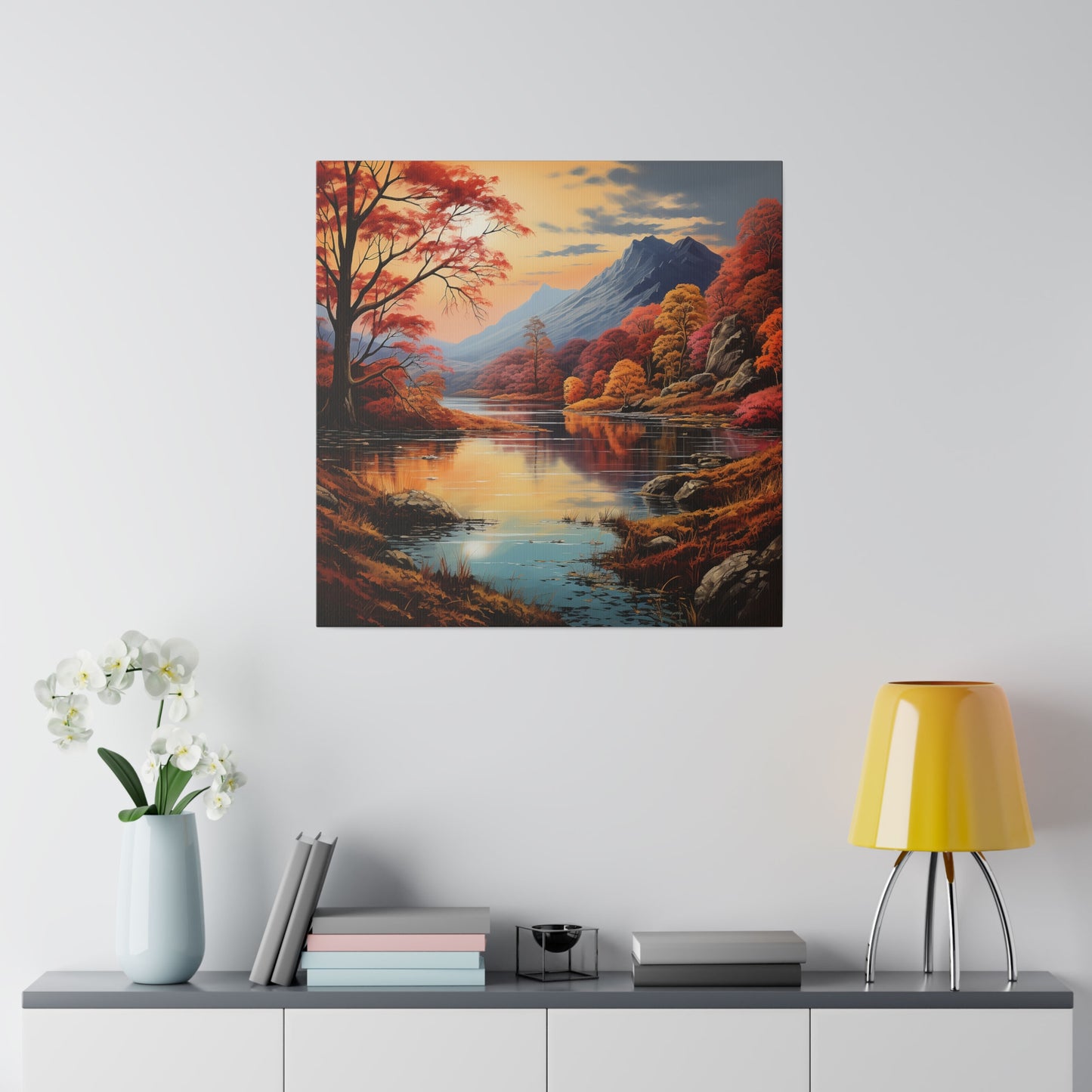 Forest Landscape Matte Canvas
