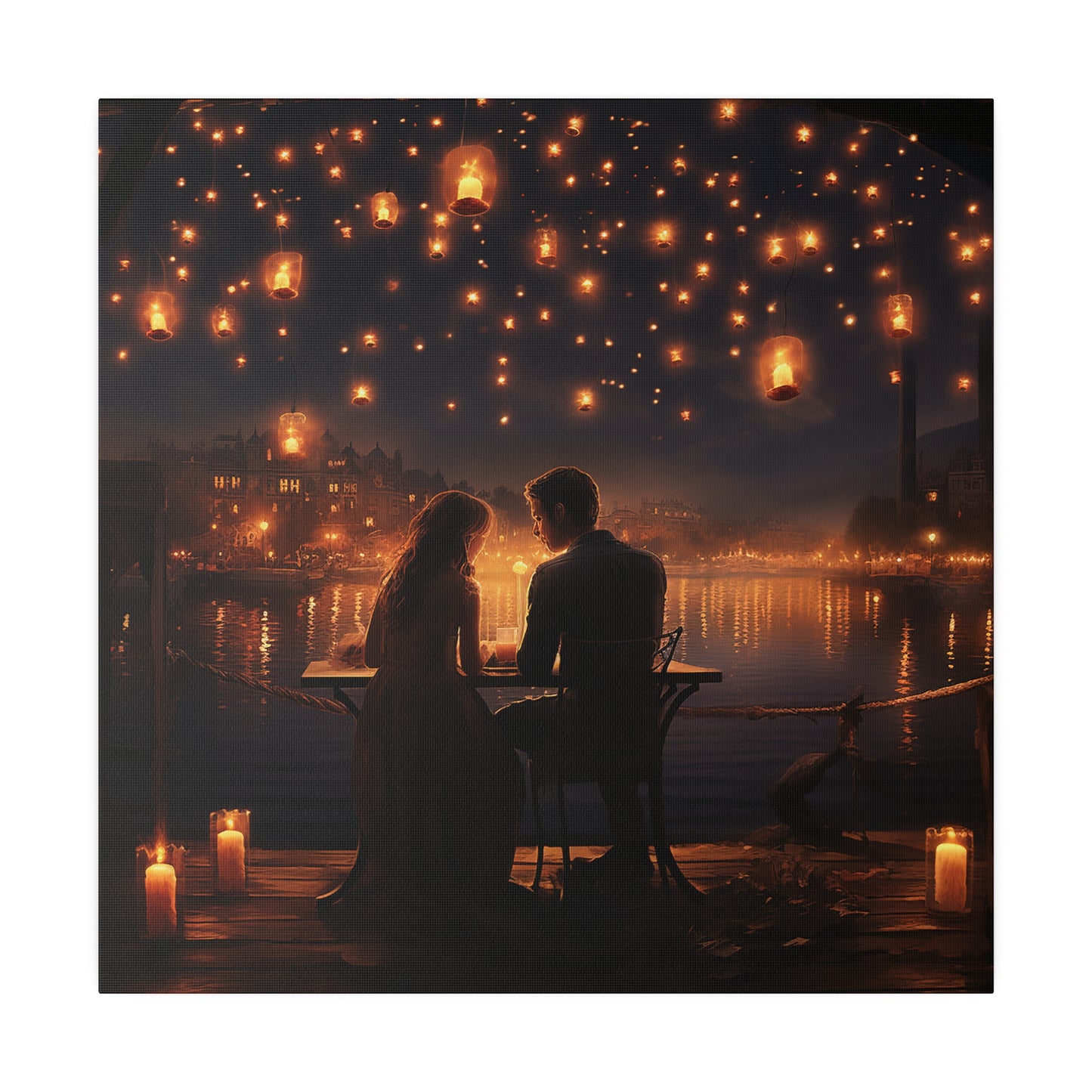 Romantic Night Matte Canvas