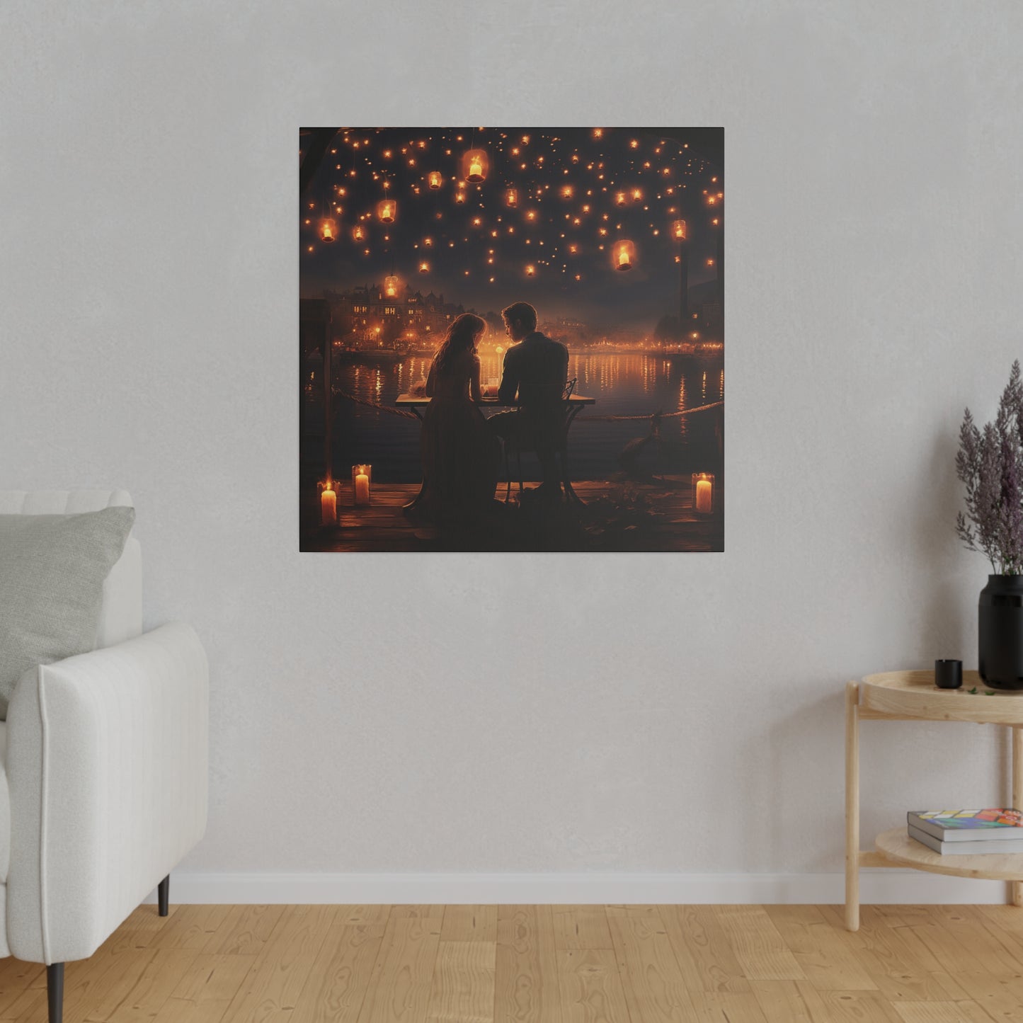 Romantic Night Matte Canvas