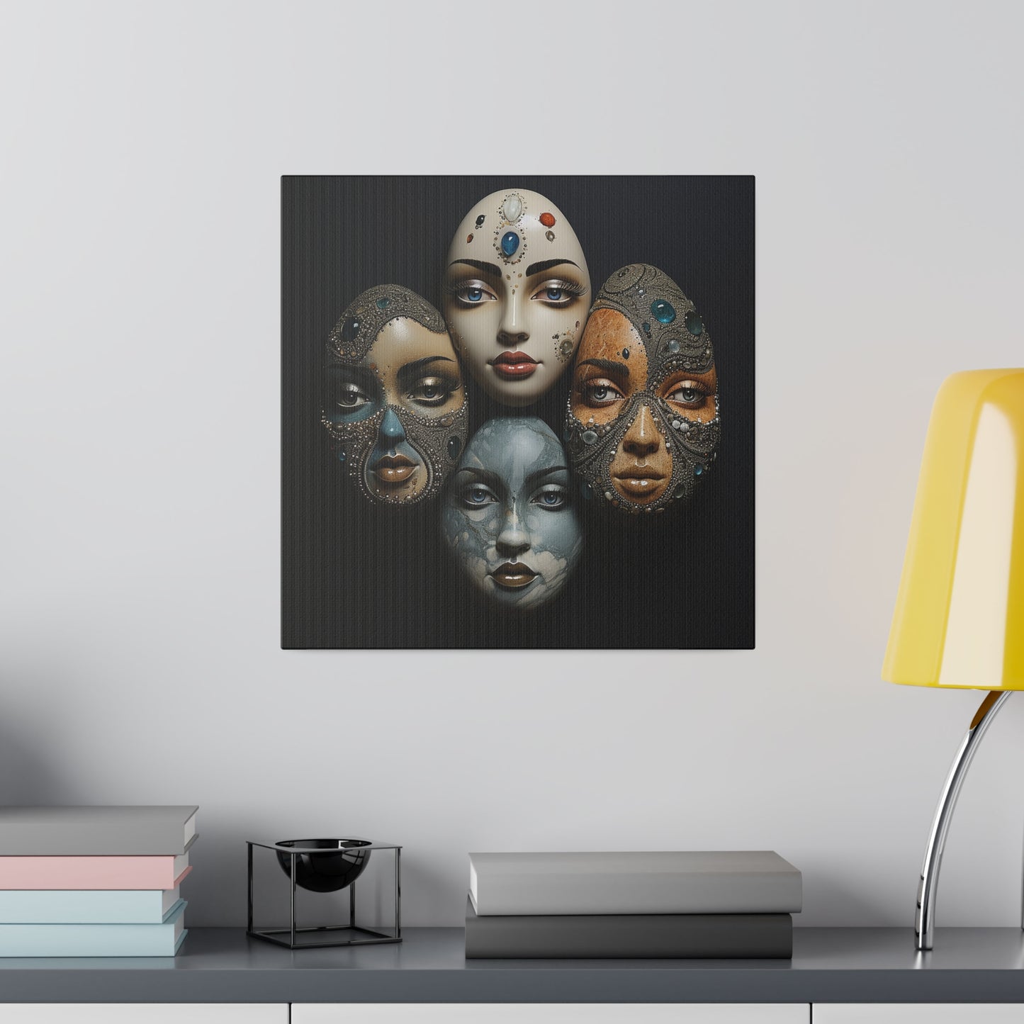 Four Face Matte Canvas