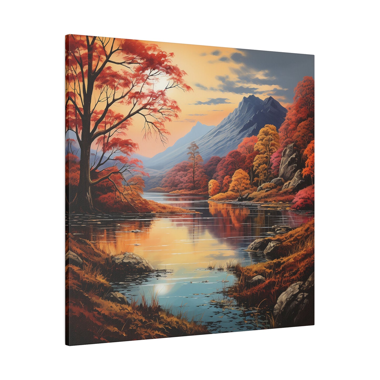 Forest Landscape Matte Canvas