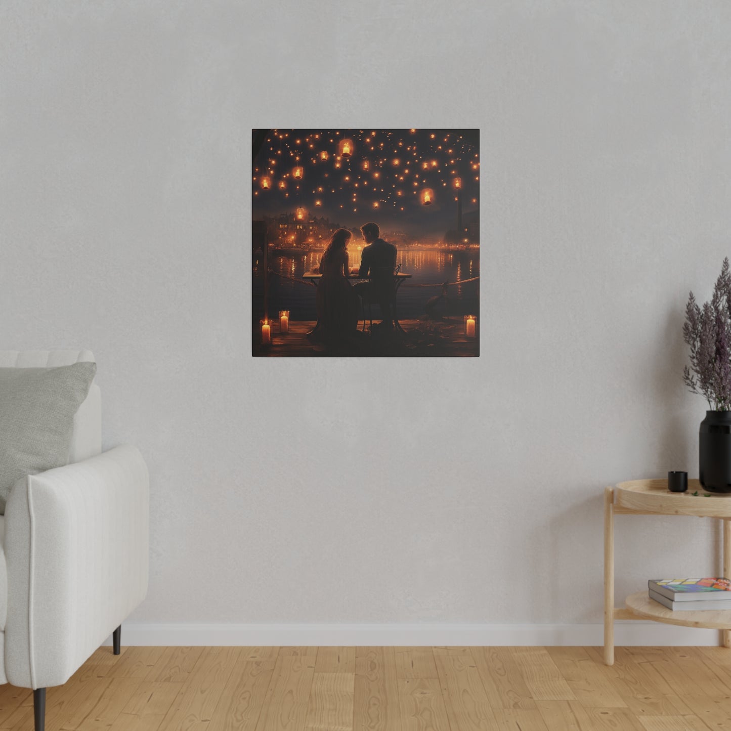 Romantic Night Matte Canvas