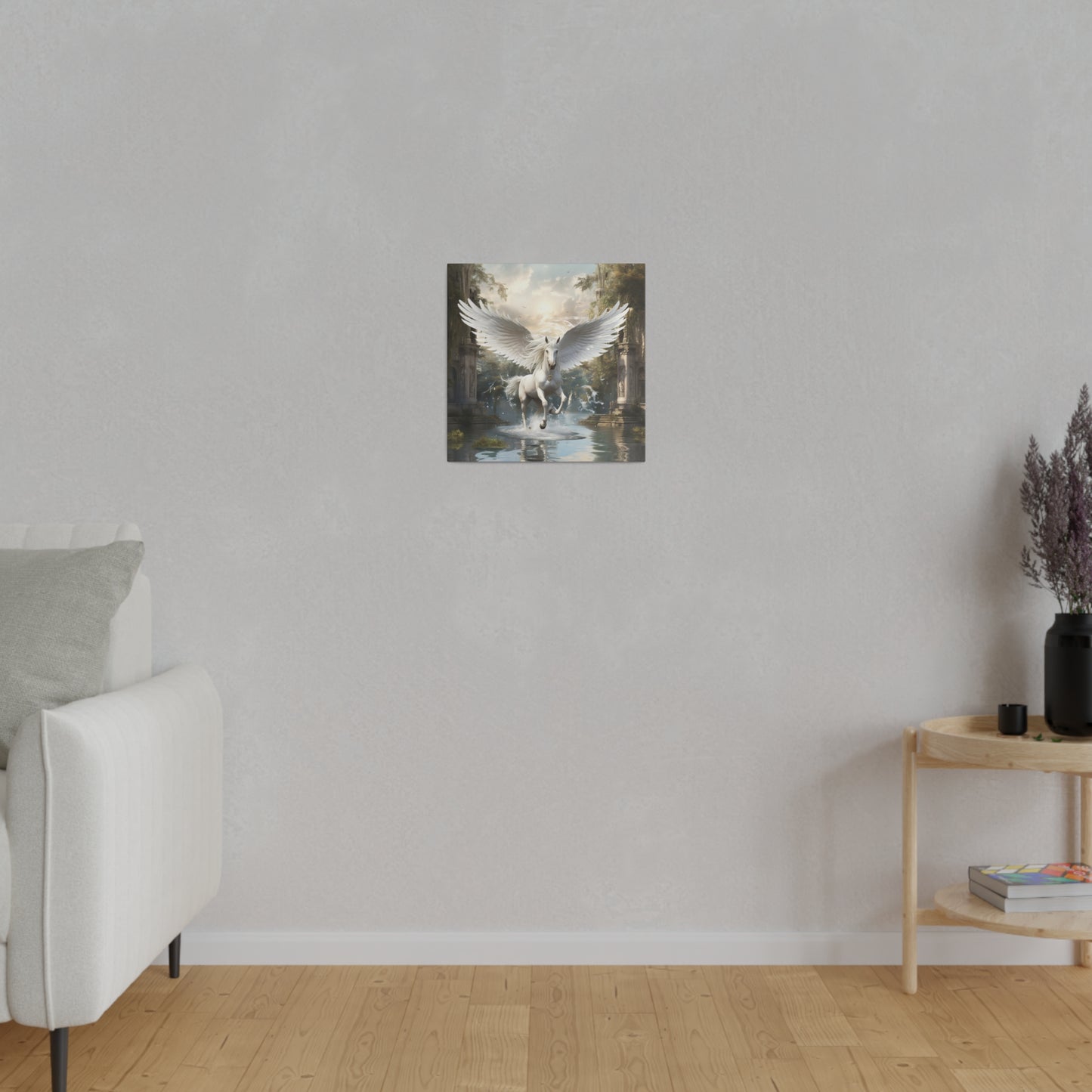 Pegasus Horse Matte Canvas