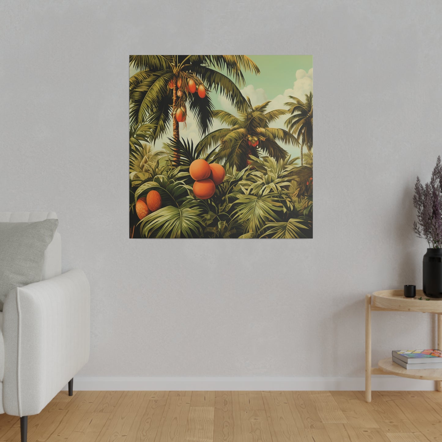Palms Matte Canvas