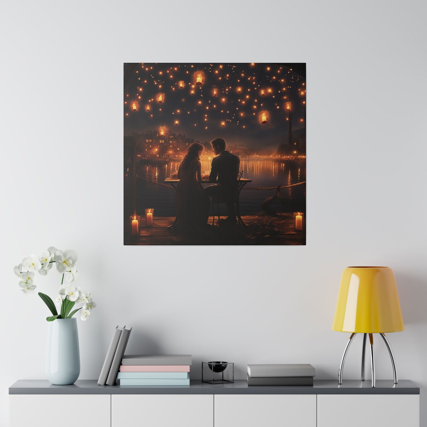 Romantic Night Matte Canvas