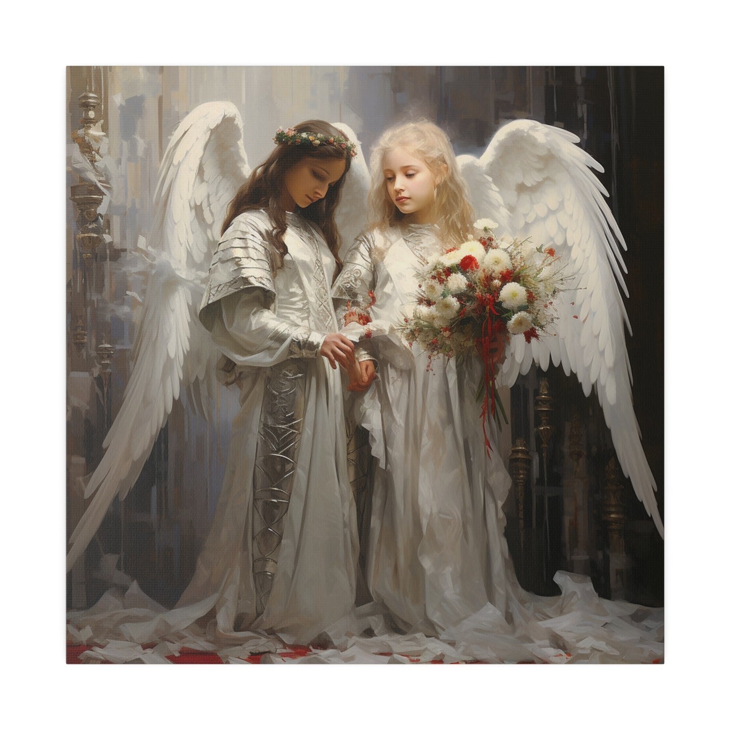 Angels Matte Canvas