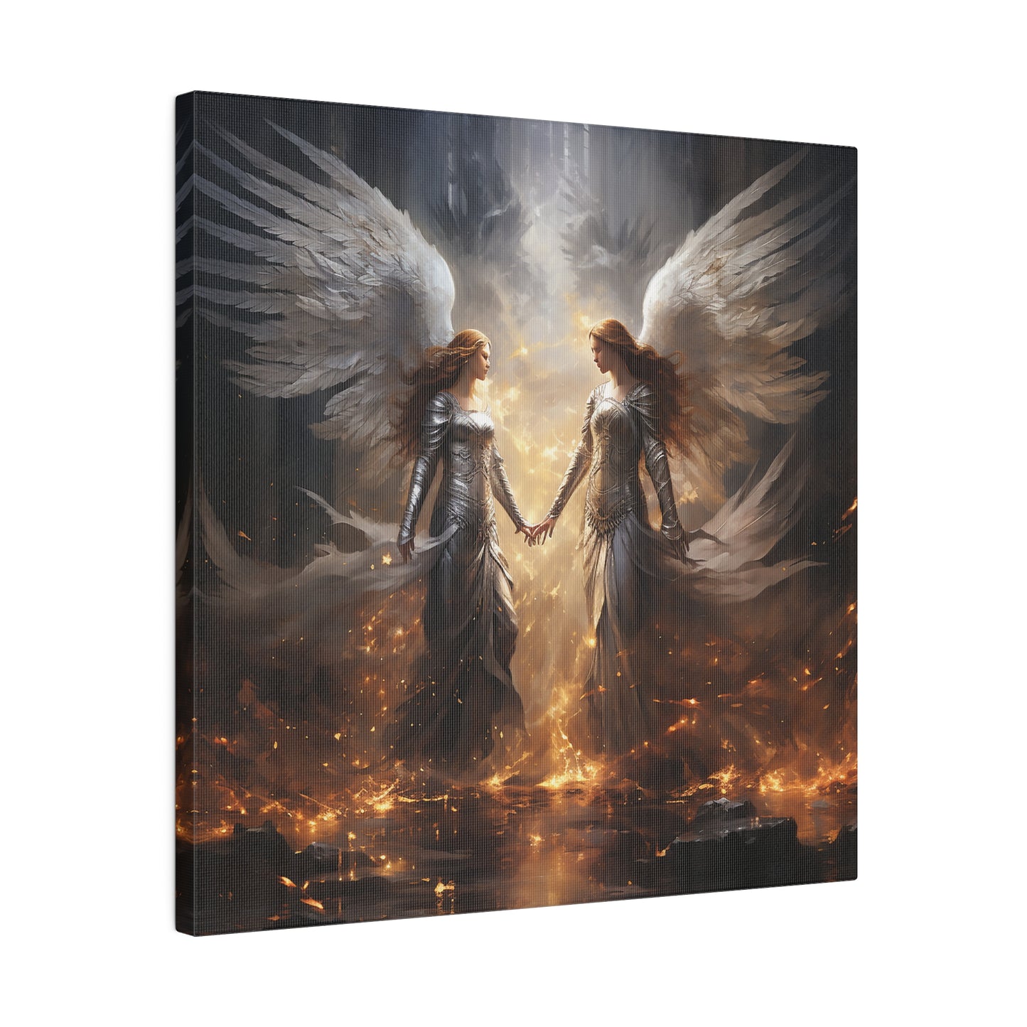 The Fiery Angels Matte Canvas