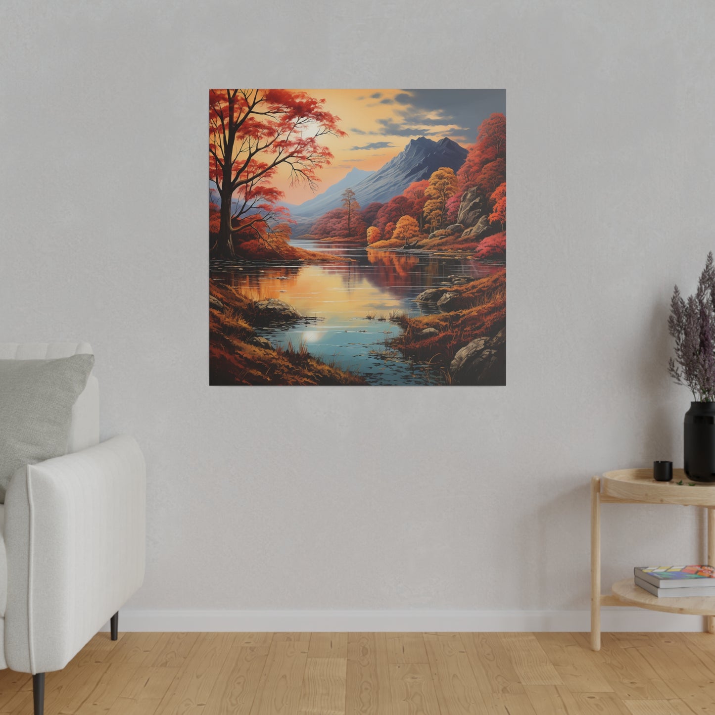 Forest Landscape Matte Canvas