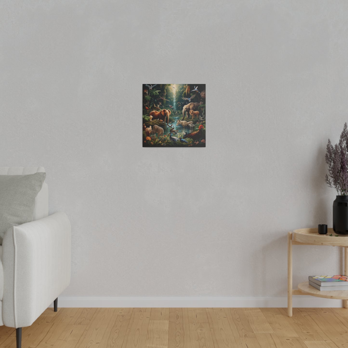 Animals Paradise Matte Canvas