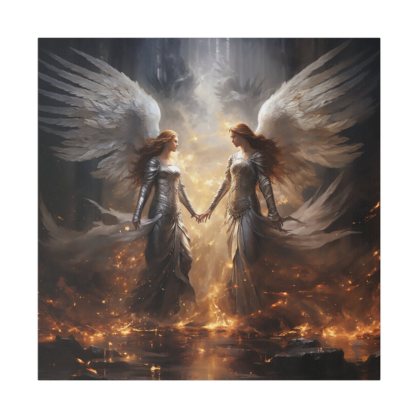 The Fiery Angels Matte Canvas
