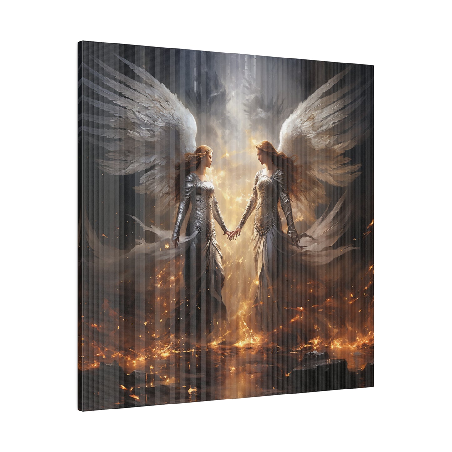 The Fiery Angels Matte Canvas