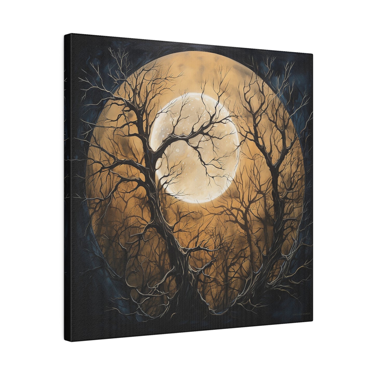 Forest Moon Matte Canvas