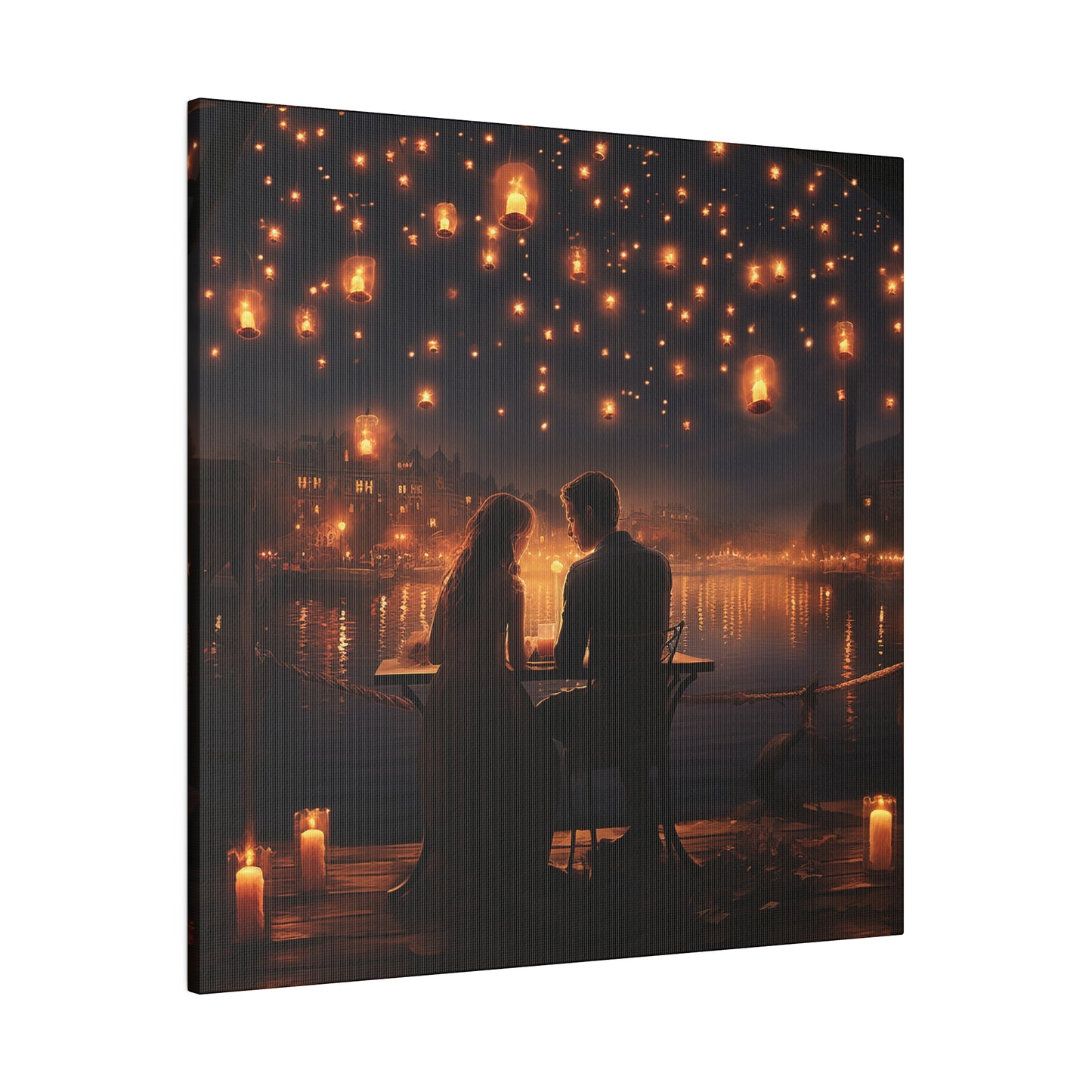 Romantic Night Matte Canvas