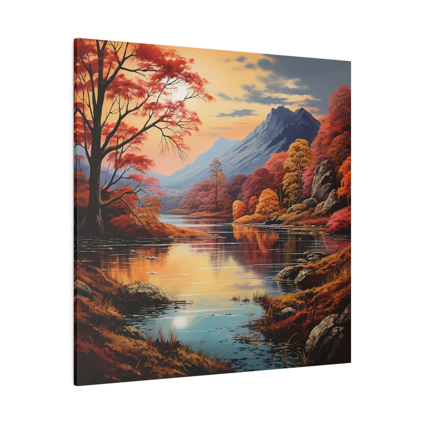 Forest Landscape Matte Canvas