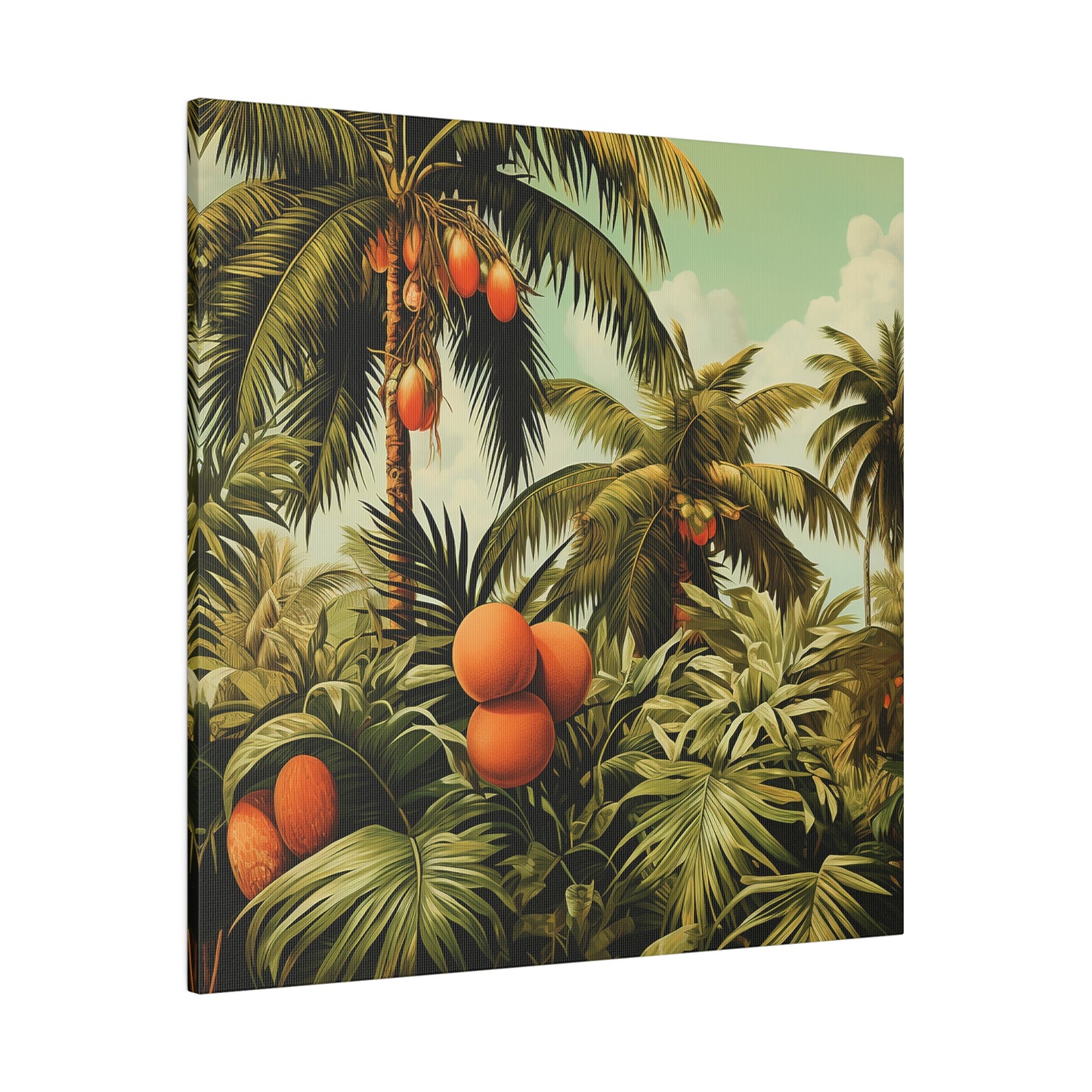 Palms Matte Canvas