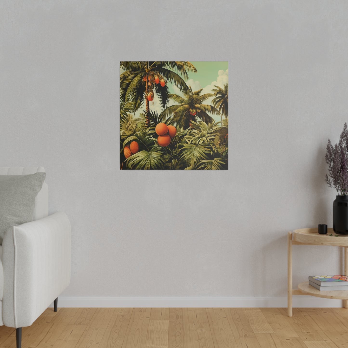 Palms Matte Canvas