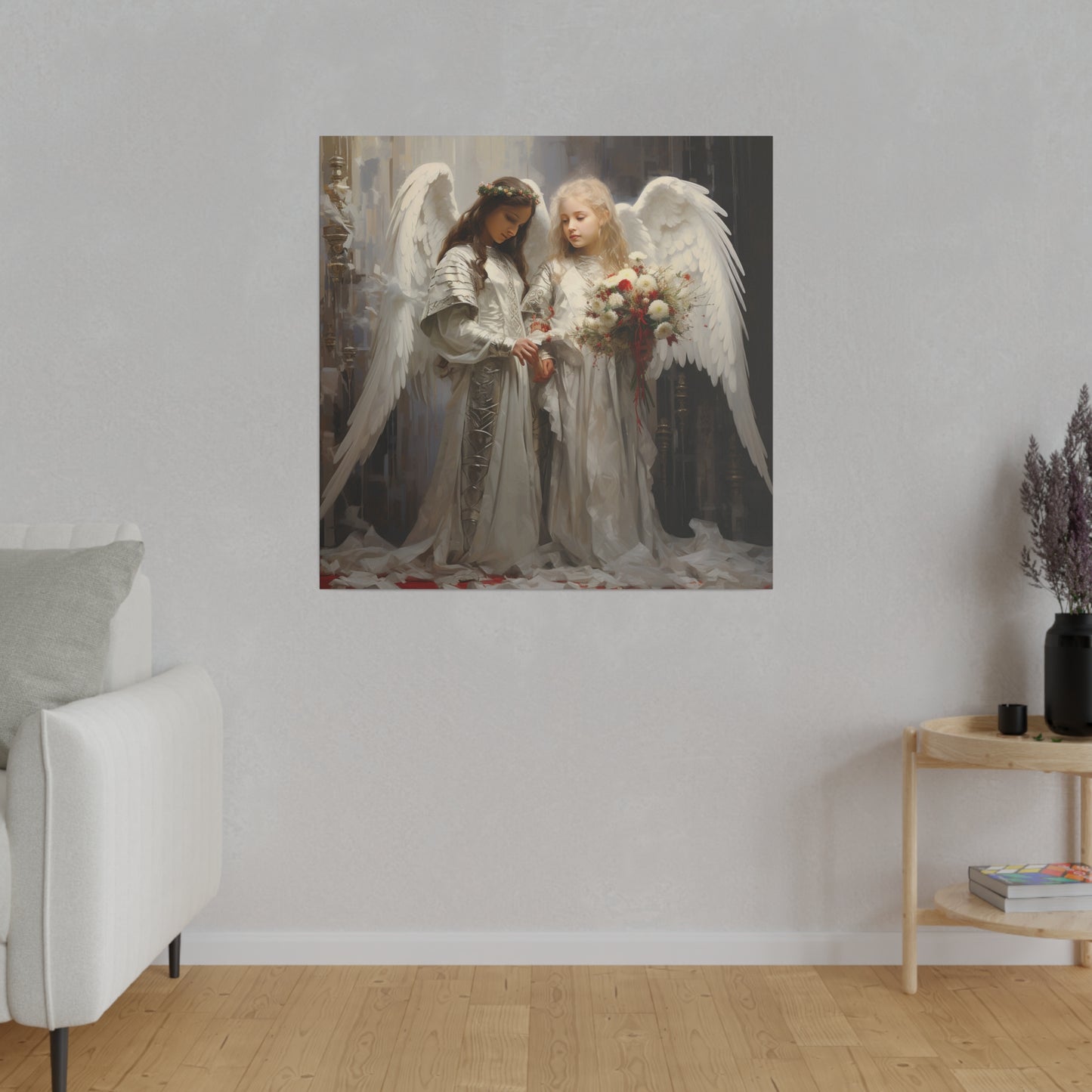 Angels Matte Canvas