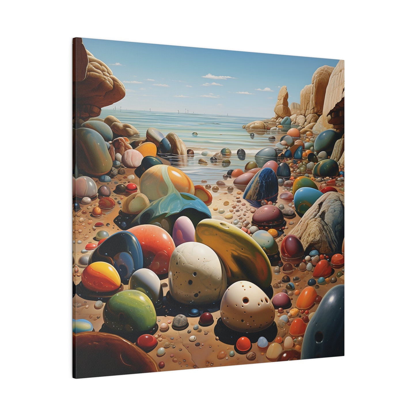The Beach Matte Canvas