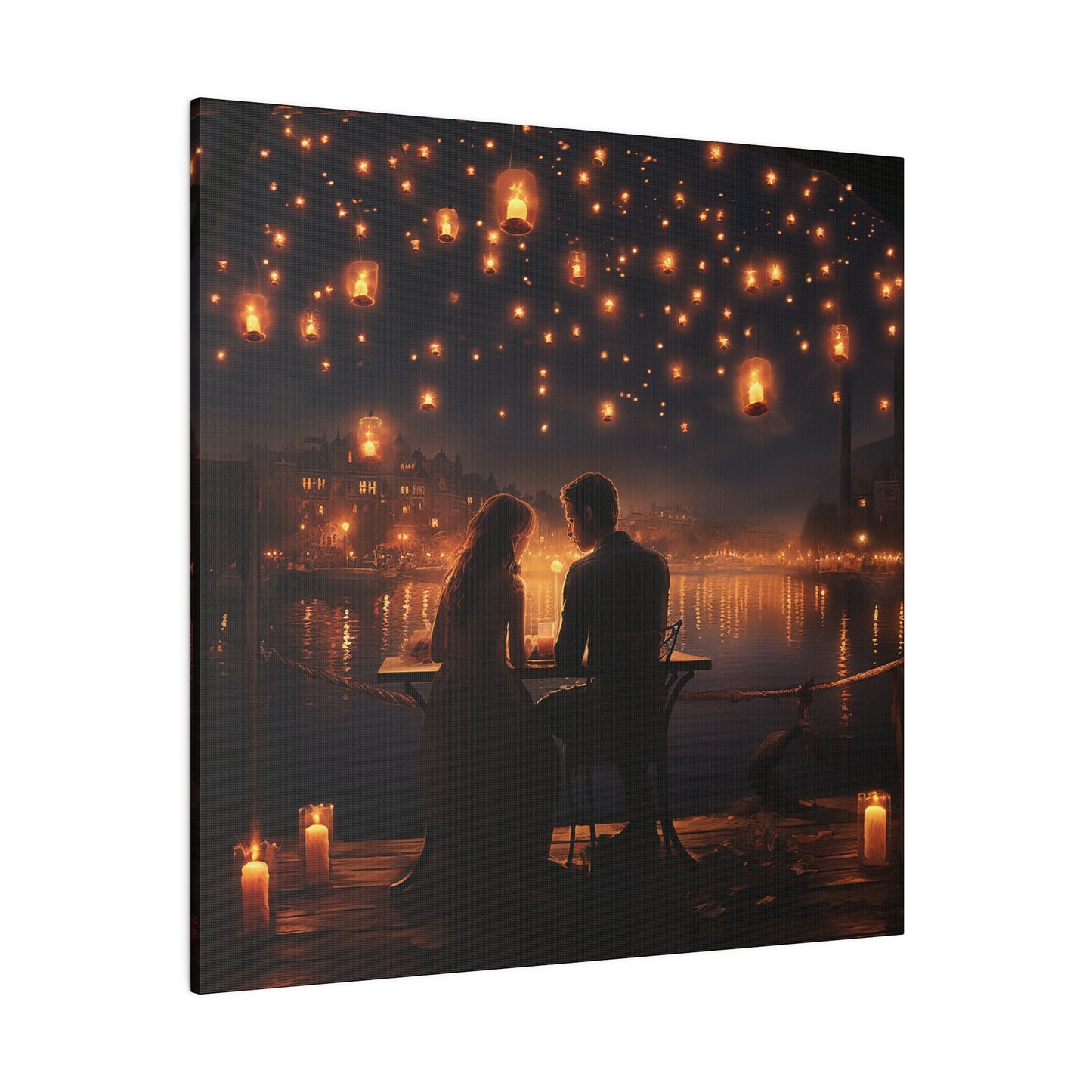 Romantic Night Matte Canvas