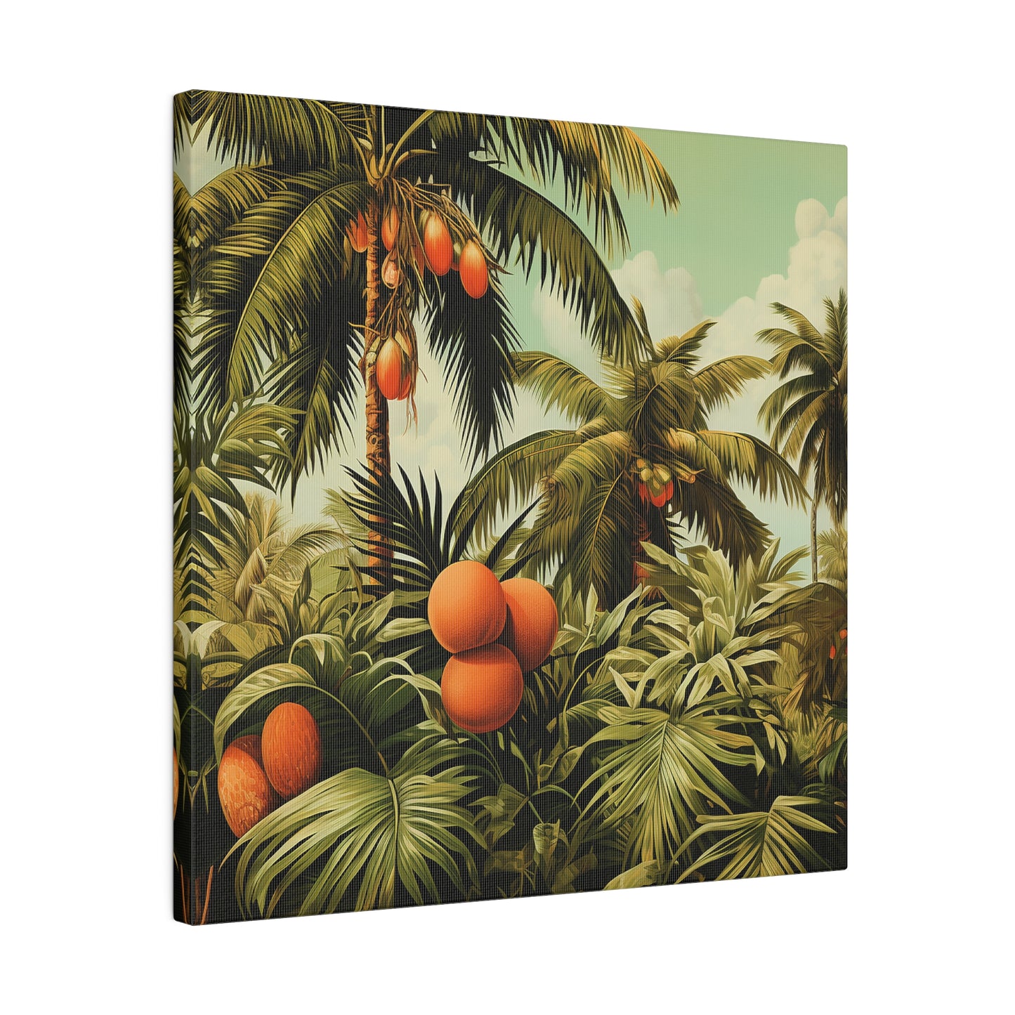 Palms Matte Canvas