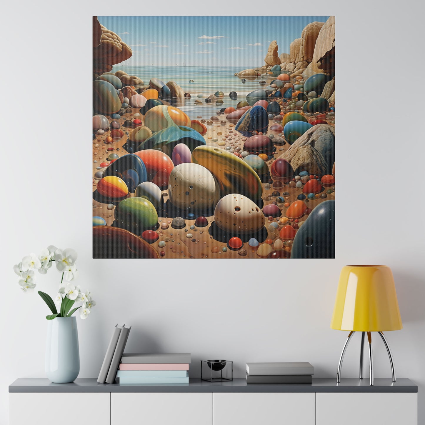 The Beach Matte Canvas