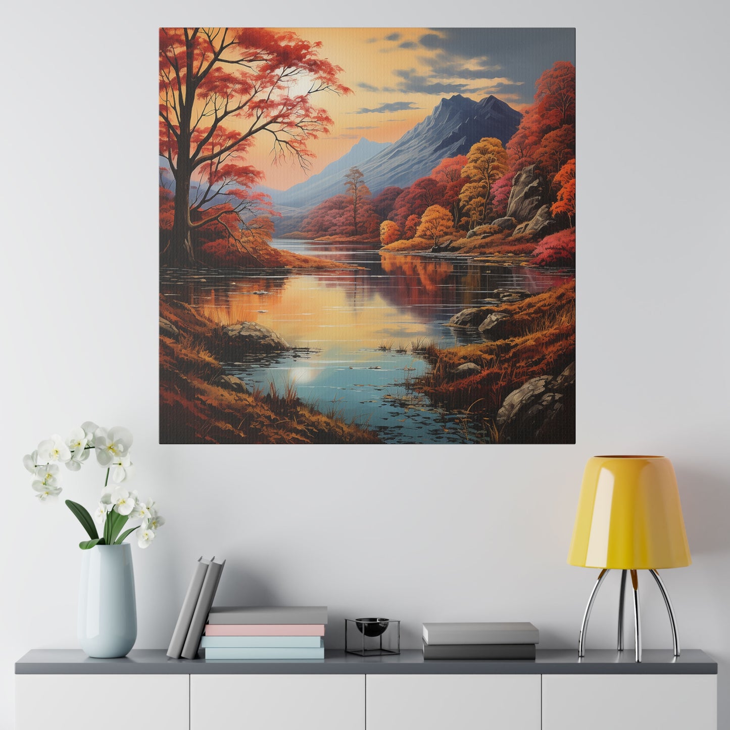 Forest Landscape Matte Canvas