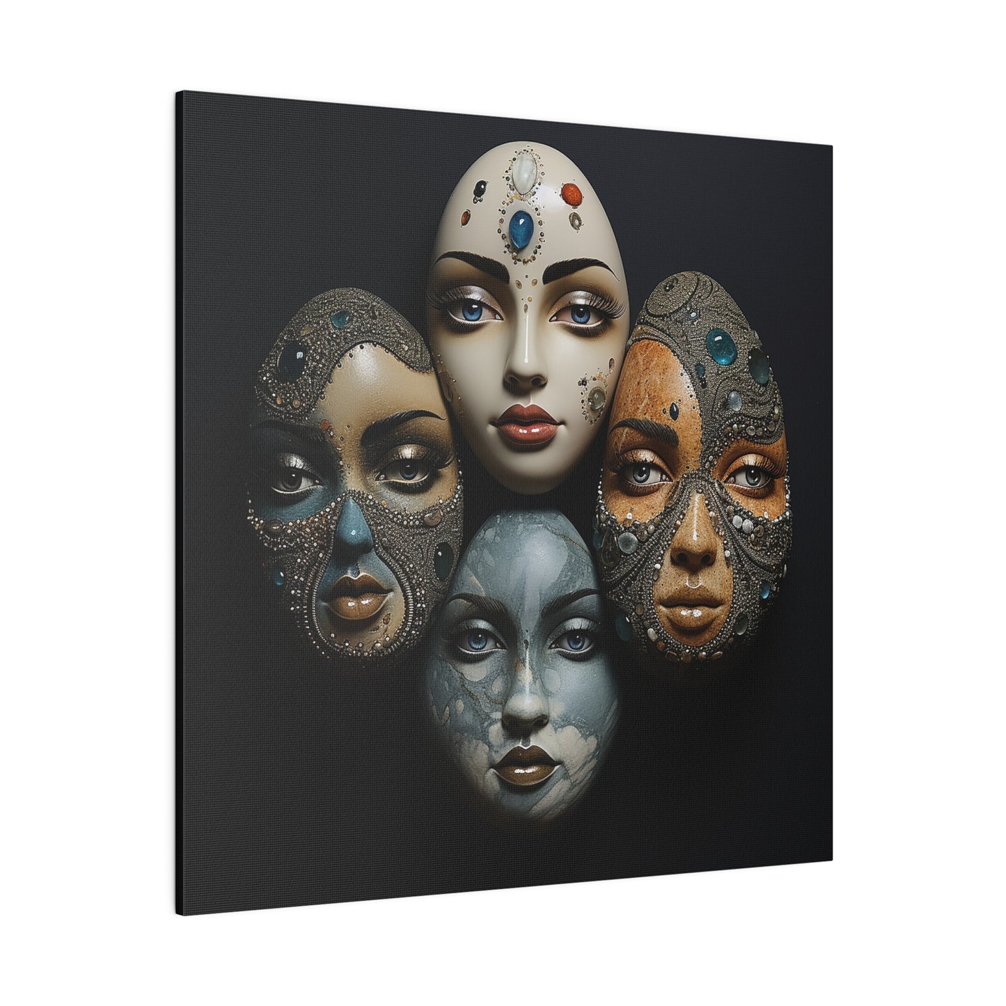 Four Face Matte Canvas