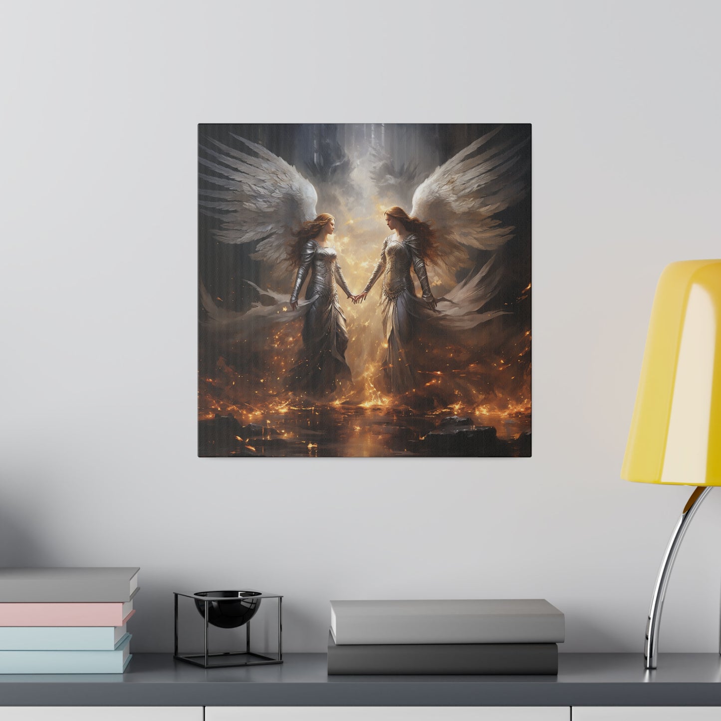 The Fiery Angels Matte Canvas