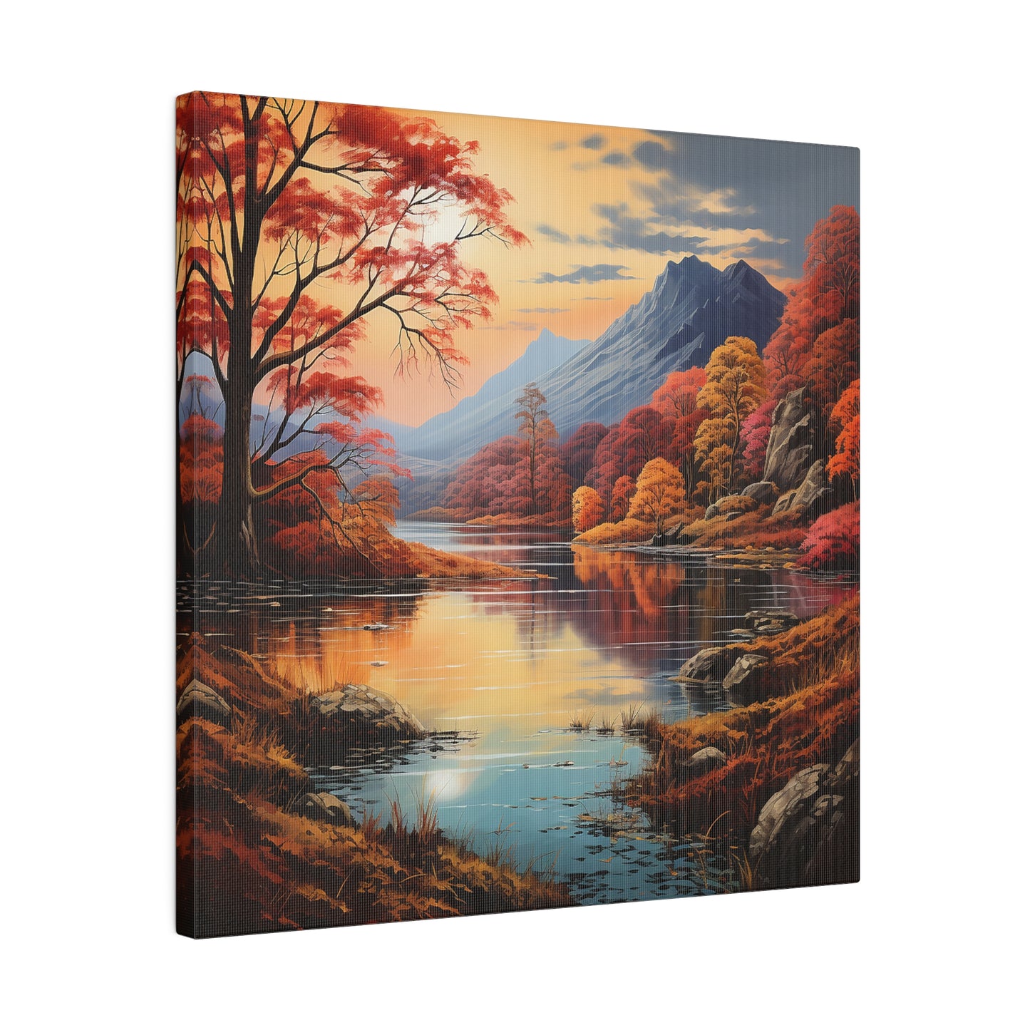 Forest Landscape Matte Canvas