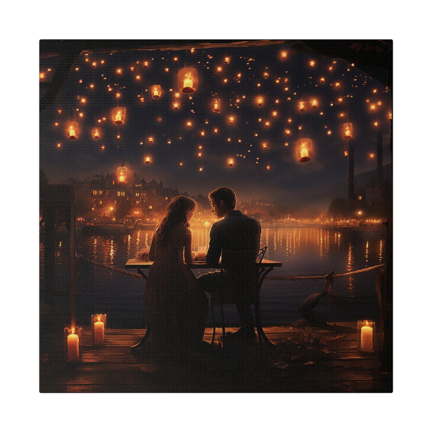 Romantic Night Matte Canvas