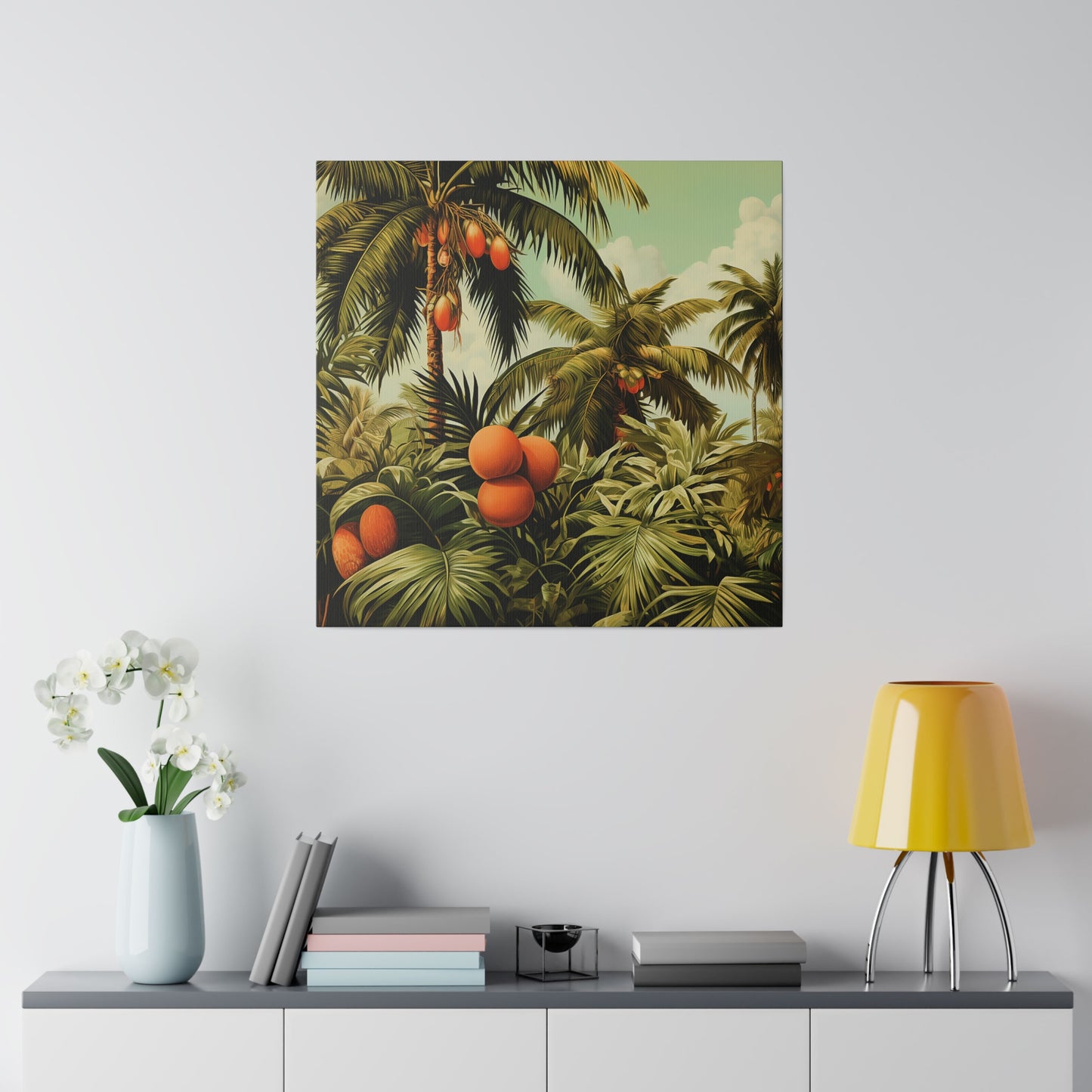 Palms Matte Canvas