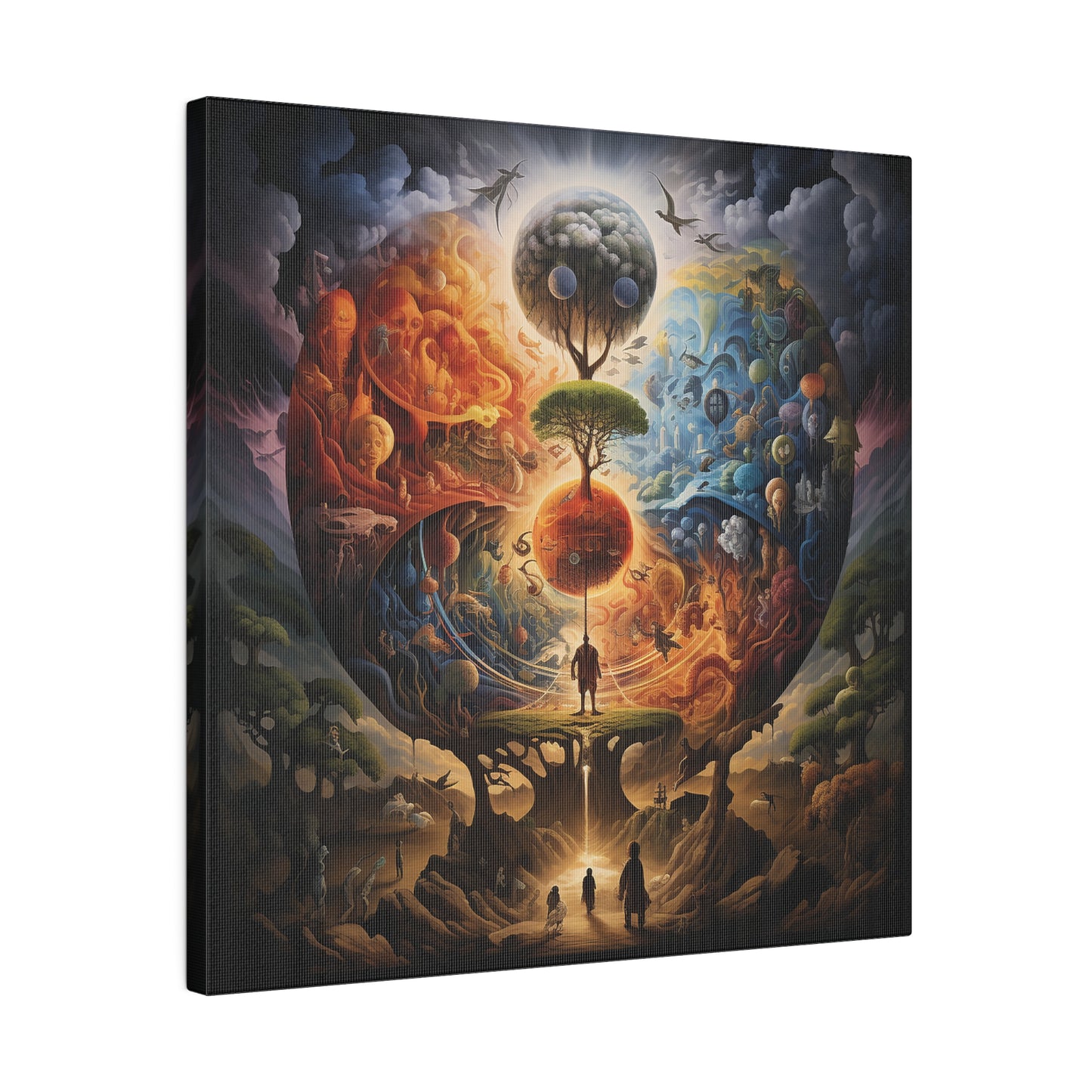 Lienzo mate Dream World