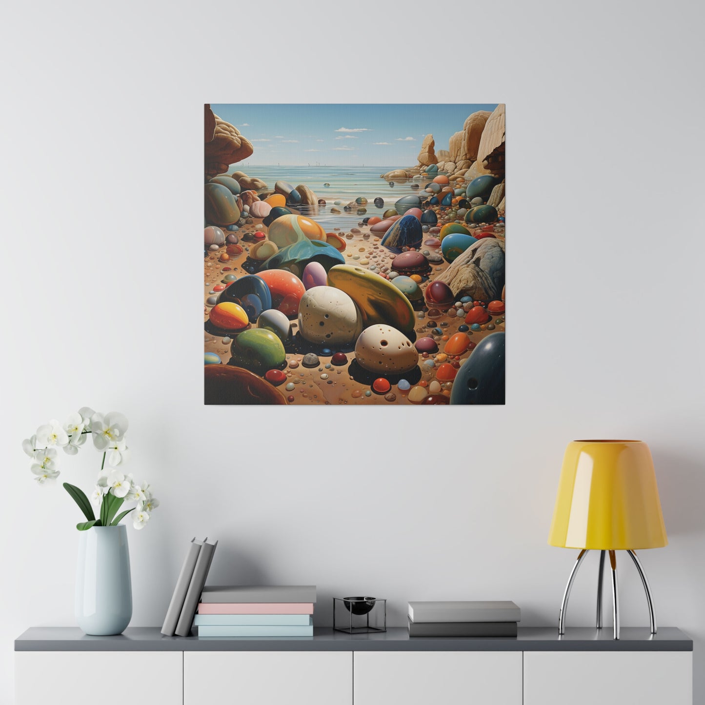 The Beach Matte Canvas