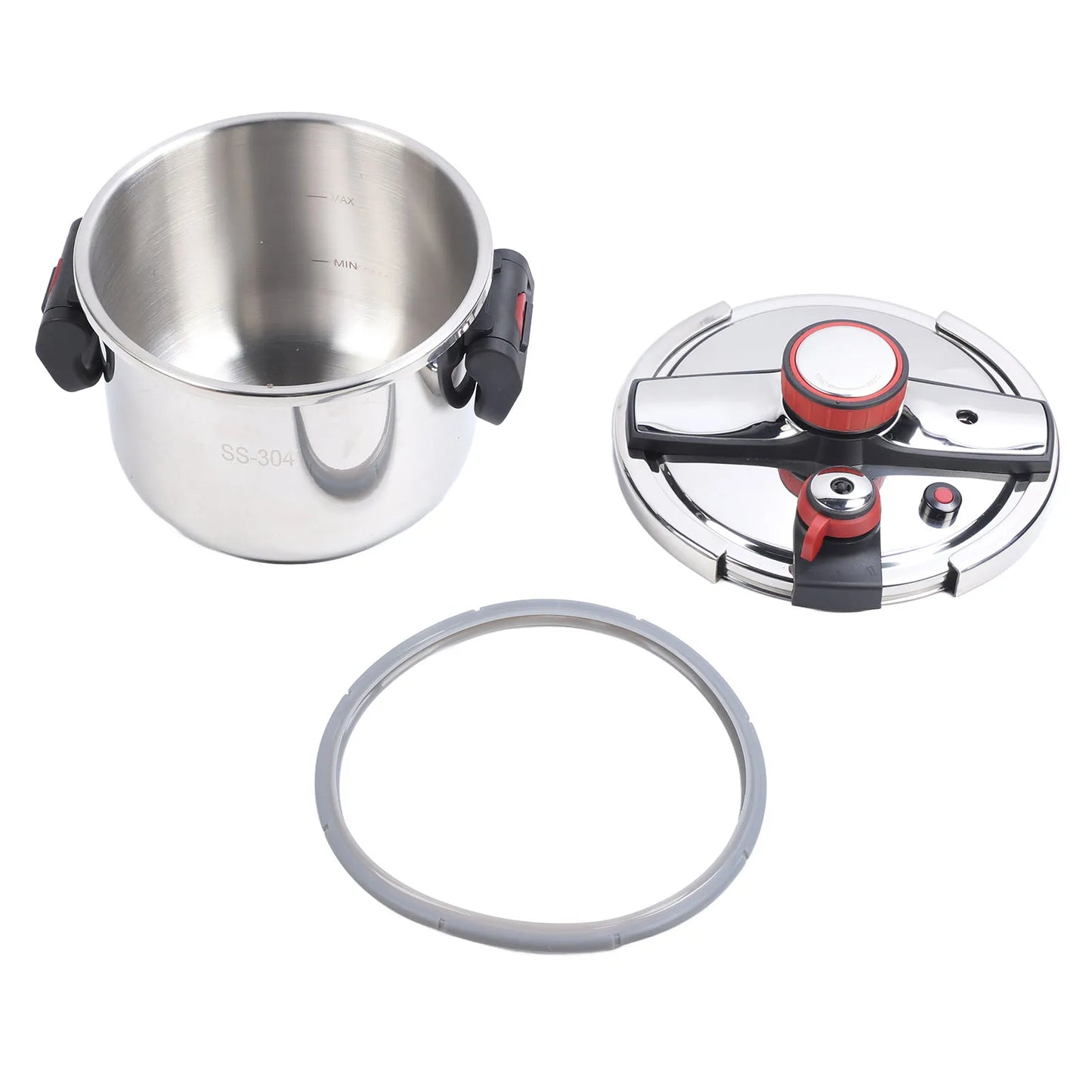 A pressure cooker is a kitchen appliance that uses steam and high pressure to cook food quickly, preserving nutrients and flavors. Modern pressure cookers come in various sizes and styles, including stovetop and electric models.