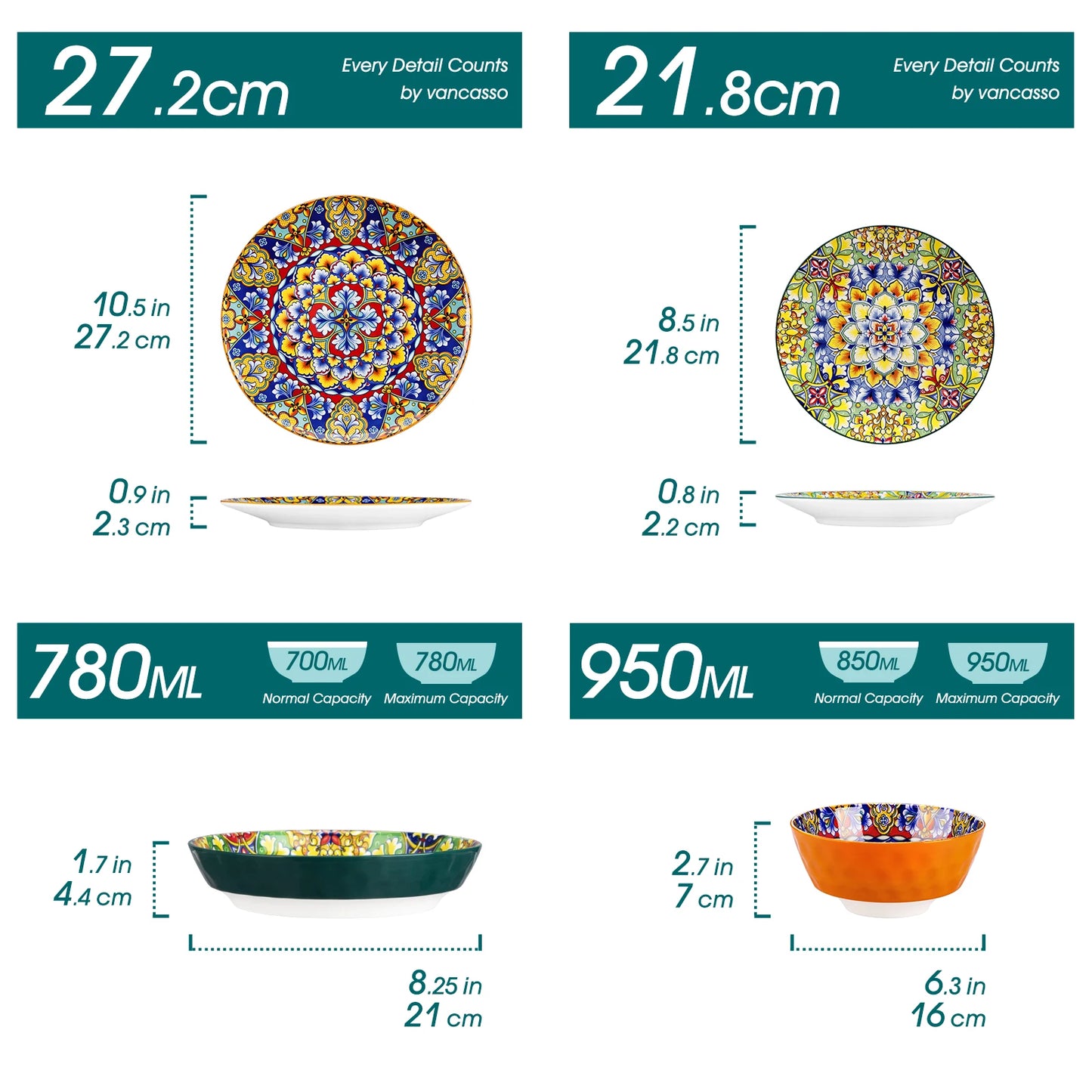 A beautiful ceramic dinnerware set, featuring a matching collection of plates, bowls, and cups with a smooth, glossy finish and elegant design. Perfect for both everyday dining and special occasions.