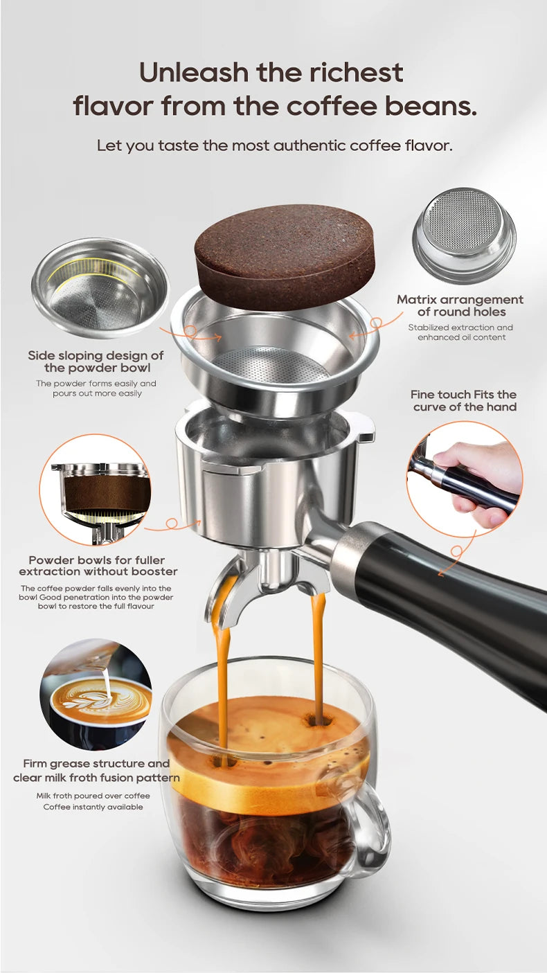 An automatic espresso coffee machine designed for ease of use, featuring a sleek modern design, programmable settings for brewing espresso, and a built-in grinder for fresh coffee grounds.