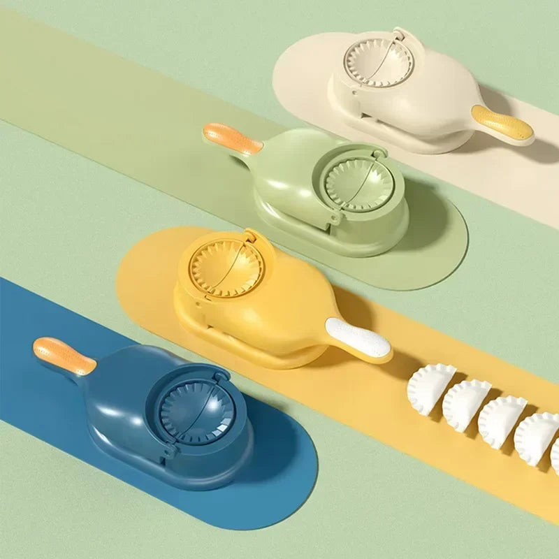 A dumpling maker, also known as a dumpling press or mold, is a kitchen tool designed to simplify the process of making dumplings by shaping and sealing them efficiently. These tools come in various designs, including manual presses, electric machines, and molds in different shapes and sizes, catering to diverse culinary needs
