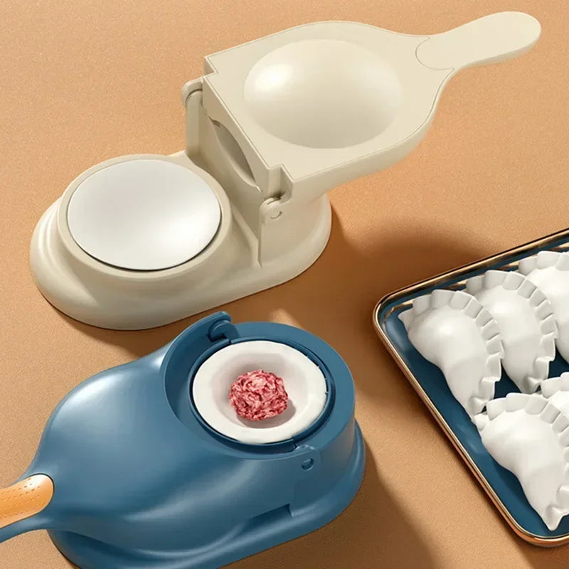 A dumpling maker, also known as a dumpling press or mold, is a kitchen tool designed to simplify the process of making dumplings by shaping and sealing them efficiently. These tools come in various designs, including manual presses, electric machines, and molds in different shapes and sizes, catering to diverse culinary needs