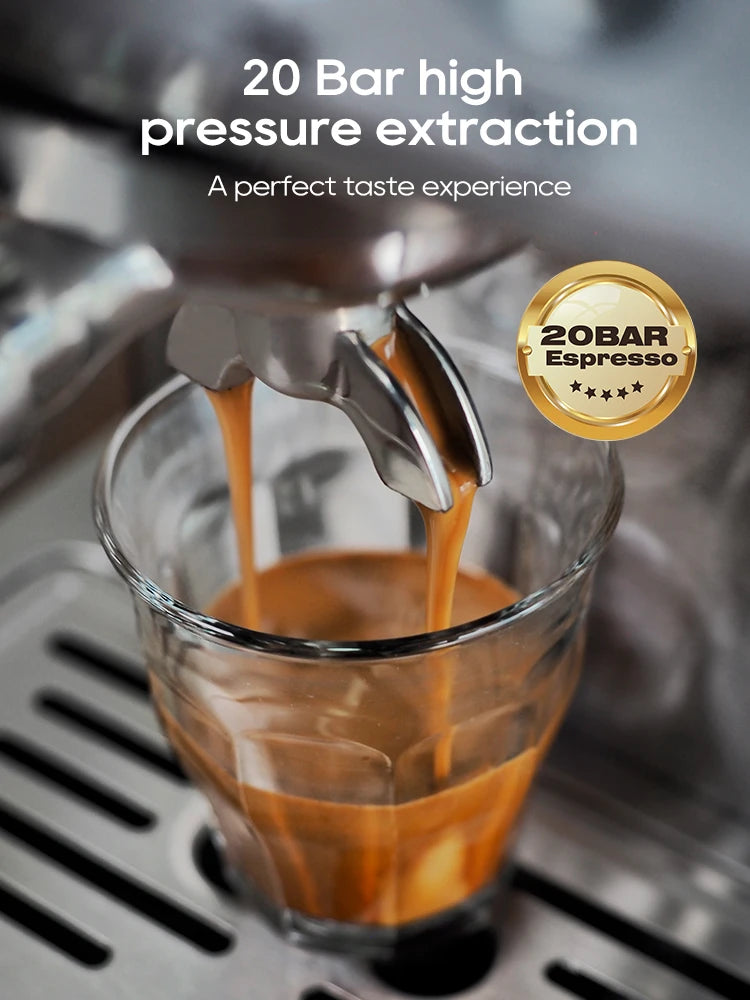 An automatic espresso coffee machine designed for ease of use, featuring a sleek modern design, programmable settings for brewing espresso, and a built-in grinder for fresh coffee grounds.
