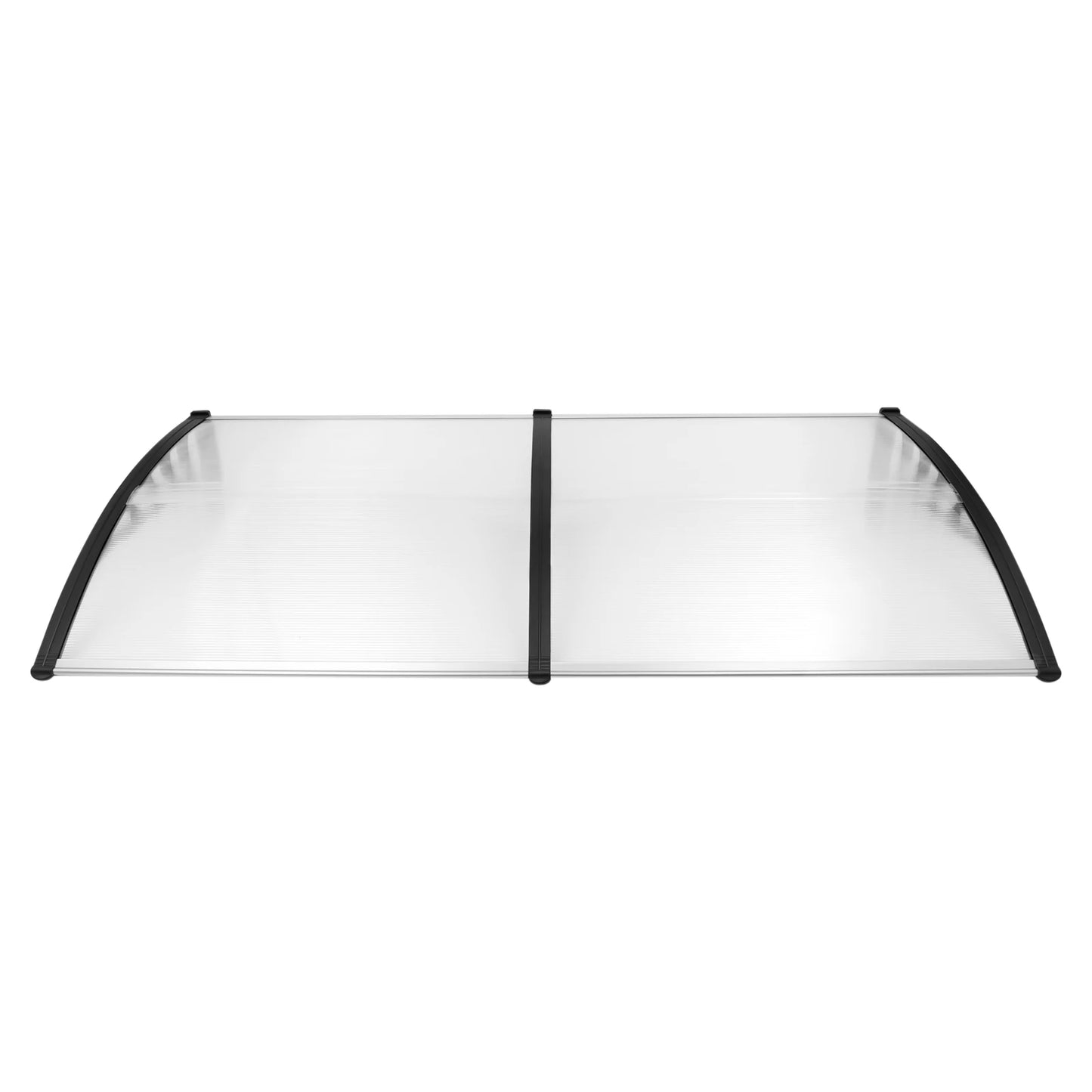 A front door canopy, also known as a door awning, is a protective structure attached above a doorway. It shields the entrance from weather elements such as rain, snow, and sun, enhancing both the functionality and aesthetic appeal of the home's exterior
