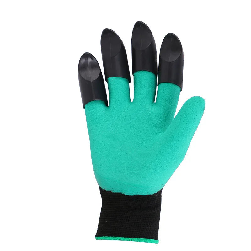 Guantes de goma para jardinería
