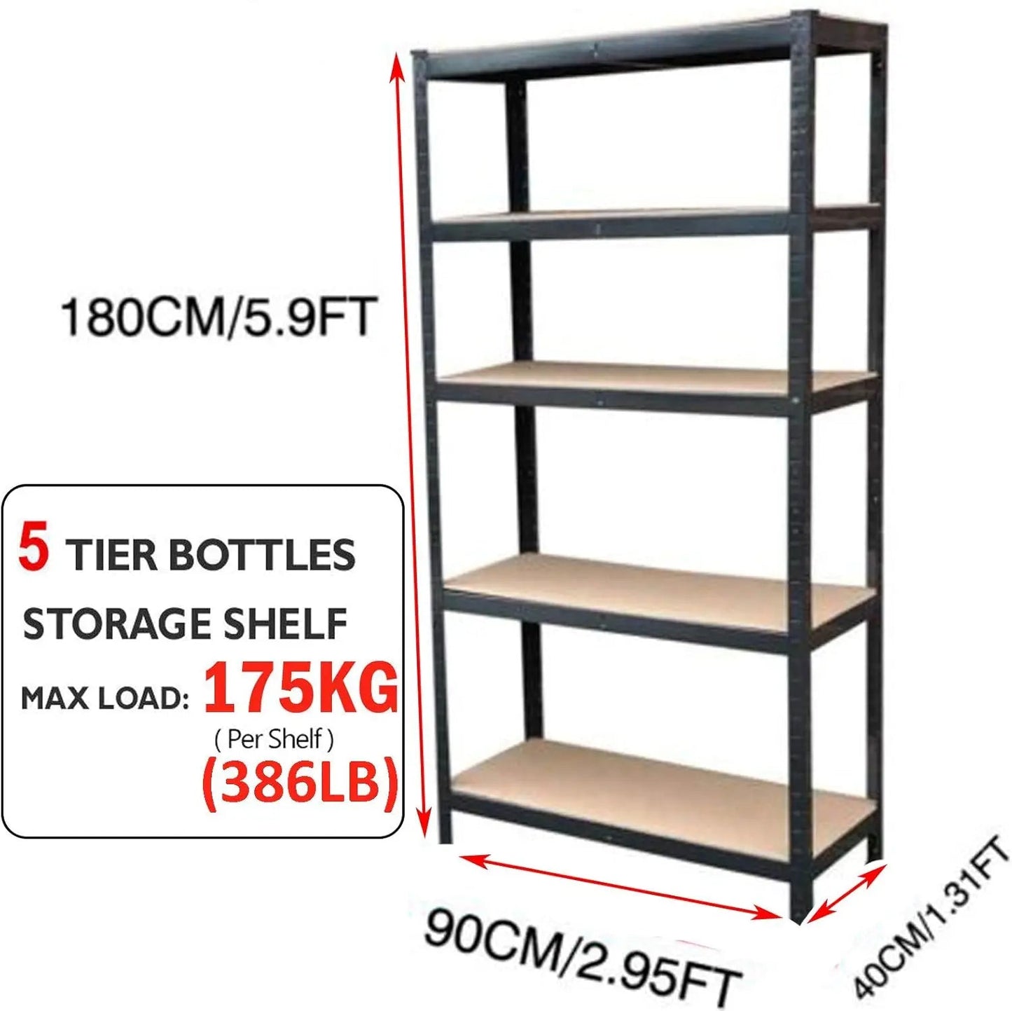 A versatile shelving unit featuring multiple adjustable shelves, crafted from durable materials to provide ample storage and display space for various items in homes, offices, or retail environments.