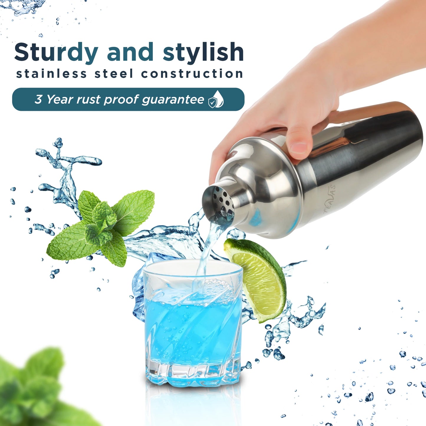 A comprehensive 25-piece mixology bartender kit featuring high-quality stainless steel tools, including a Boston cocktail shaker, muddlers, corkscrew, pourers, jigger, strainer, fruit needles, straws, mixing spoon, brush, wine stoppers, pourer caps, and a sturdy bamboo stand. This all-in-one set provides both amateur and professional bartenders with the essential tools needed to craft a wide variety of cocktails, enhancing any home bar setup
