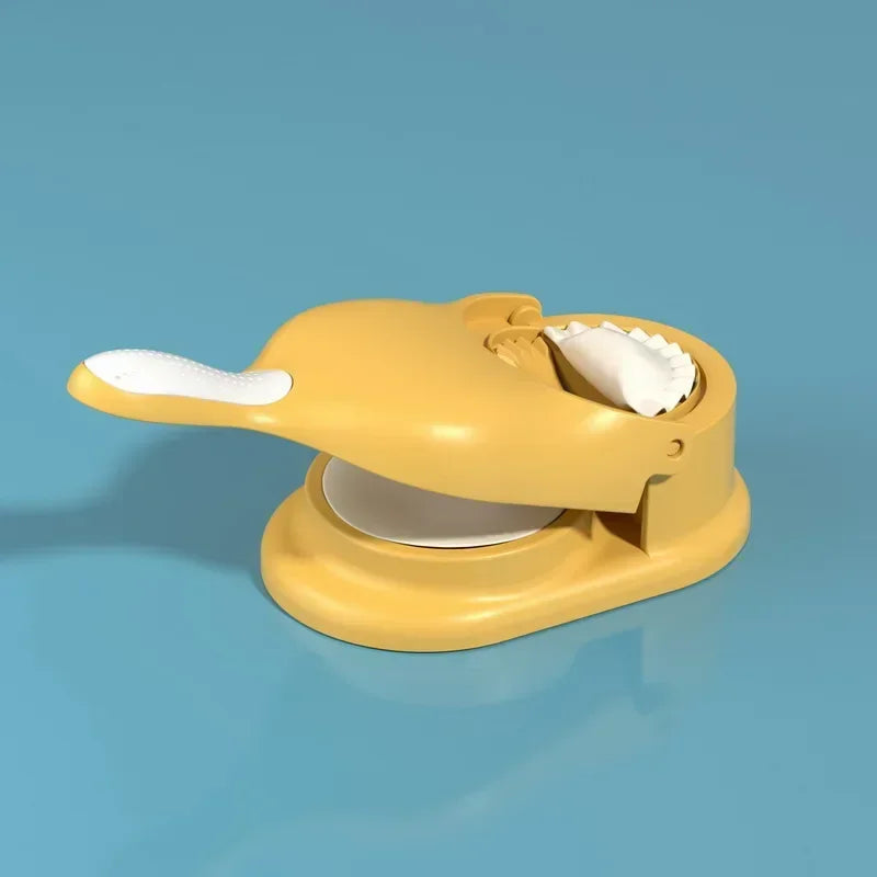 A dumpling maker, also known as a dumpling press or mold, is a kitchen tool designed to simplify the process of making dumplings by shaping and sealing them efficiently. These tools come in various designs, including manual presses, electric machines, and molds in different shapes and sizes, catering to diverse culinary needs