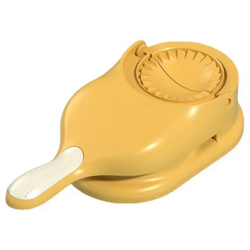A dumpling maker, also known as a dumpling press or mold, is a kitchen tool designed to simplify the process of making dumplings by shaping and sealing them efficiently. These tools come in various designs, including manual presses, electric machines, and molds in different shapes and sizes, catering to diverse culinary needs