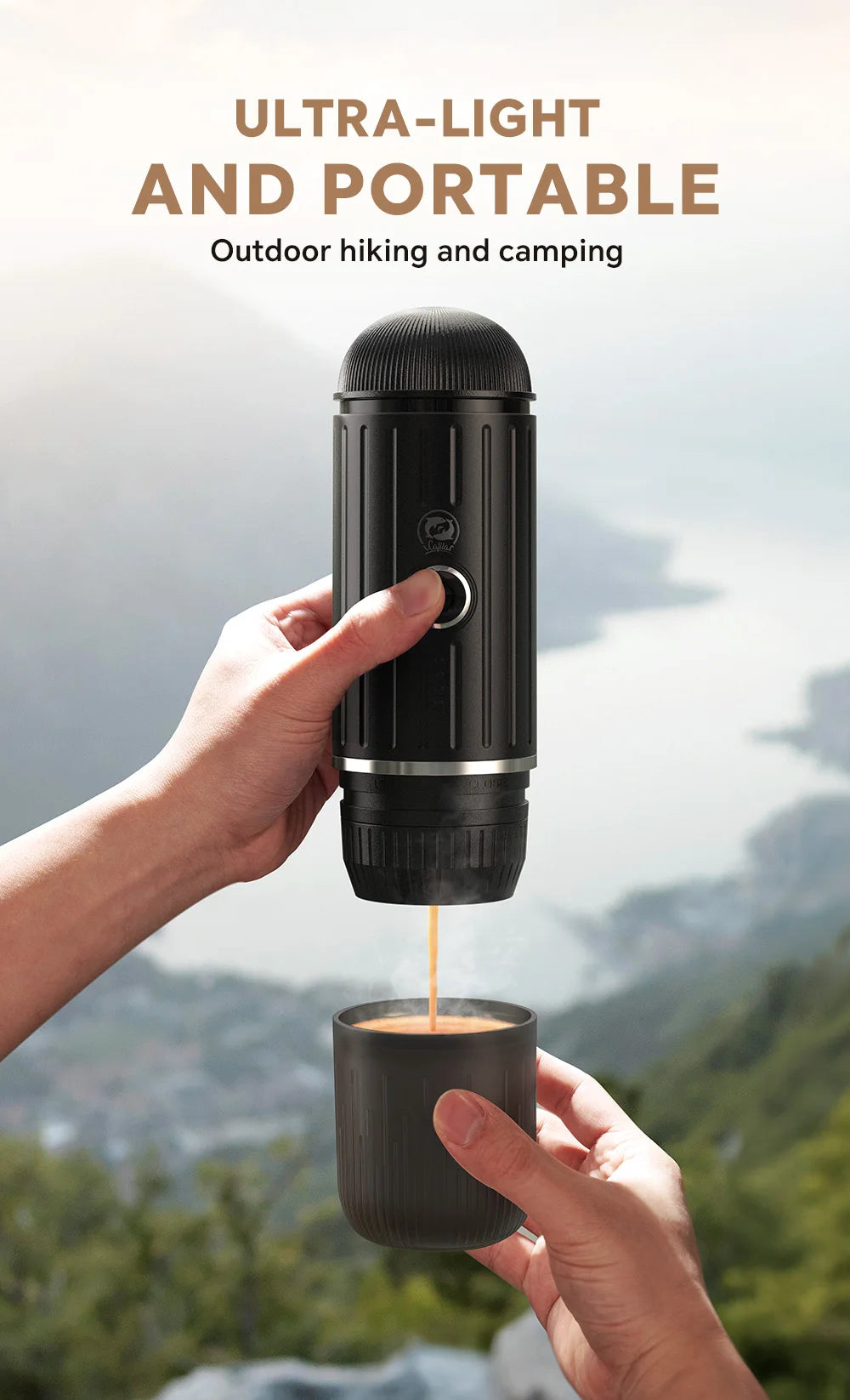 A portable espresso machine is a compact device designed to brew high-quality espresso shots on the go, making it ideal for travel, camping, or office use